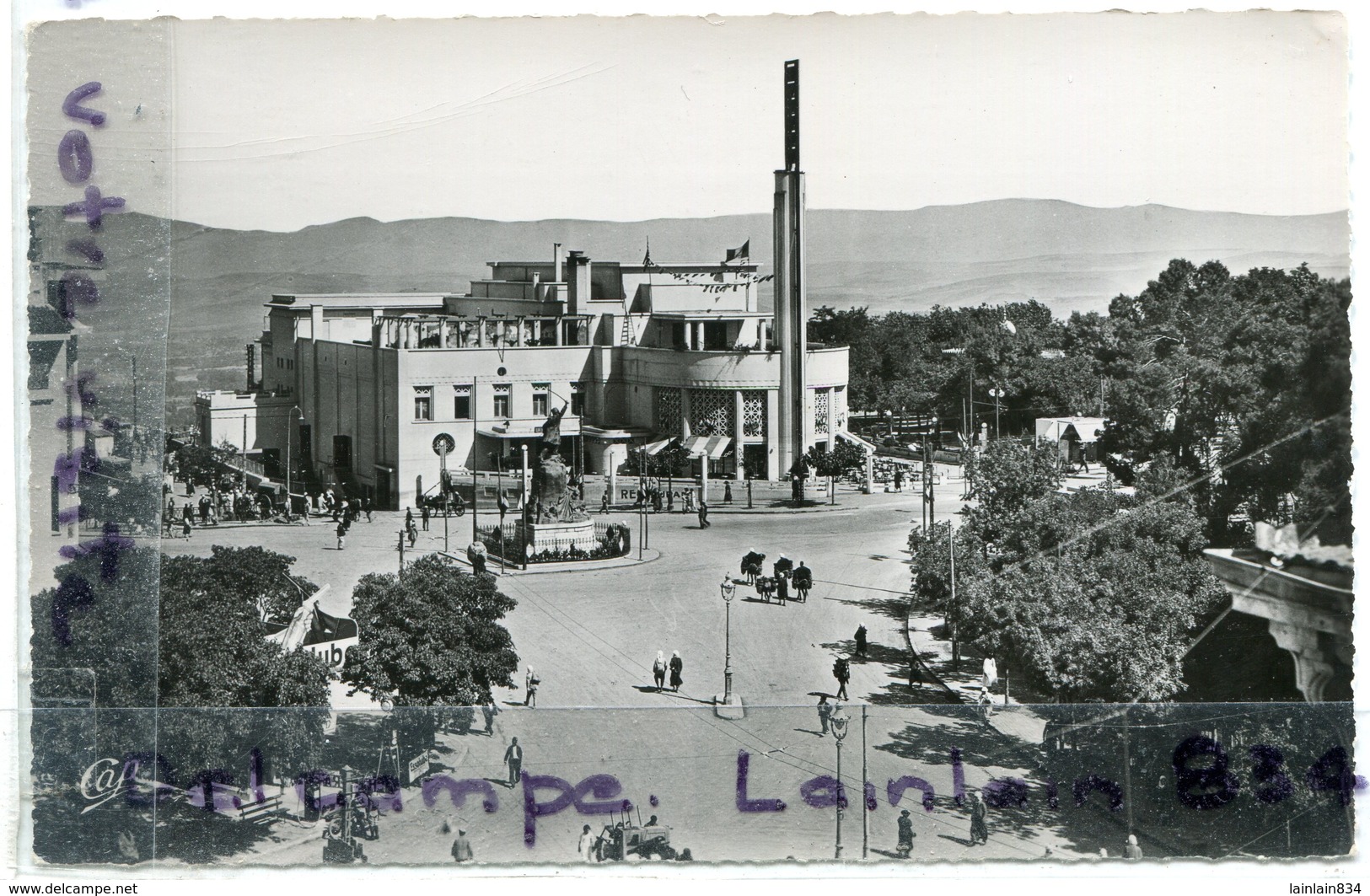 - 226 - CONSTANTINE - Le Casino, Real Photo, Petit Format, Glacée, Cliché Peu Courant, Non écrite, TBE, Scans. - Constantine