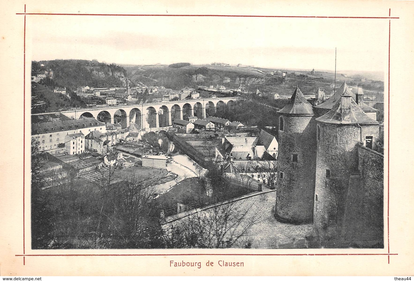 ¤¤   -   LUXEMBOURG   -    Faubourg De Clausen     -  ¤¤ - Luxemburg - Town