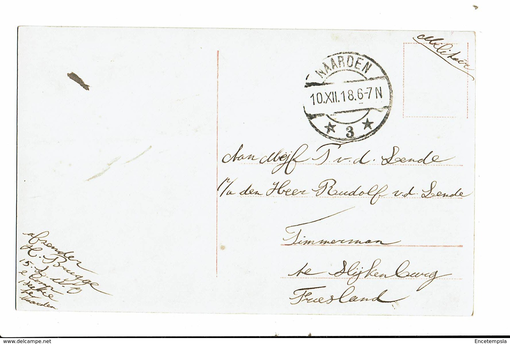 CPA - Carte Postale Pays Bas -  Une Jeune Femme Avec Un Chapeau Conique -1918-VM4013 - Vrouwen