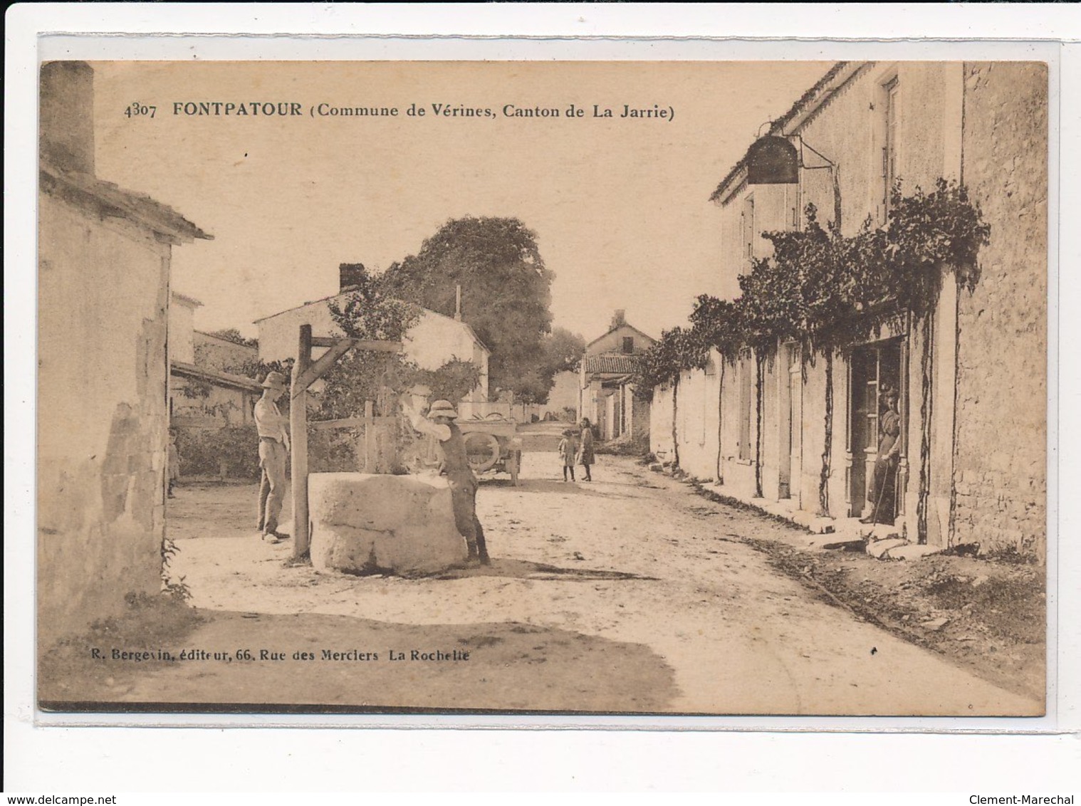 FONTPATOUR : Commune De Vérines Canton De La Jarrie - Tres Bon Etat - Autres & Non Classés