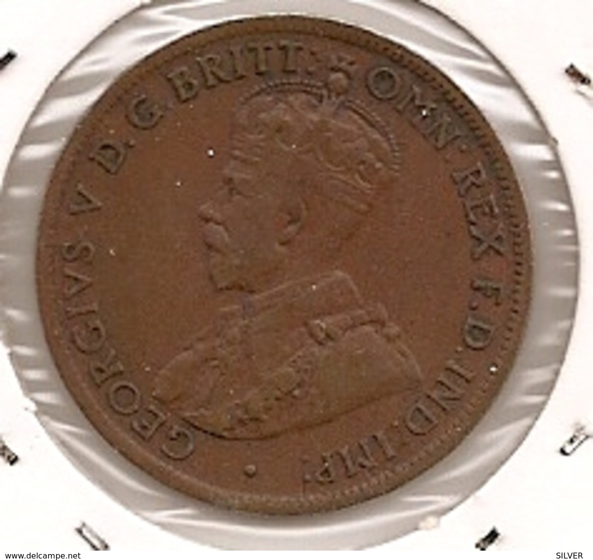 AUSTRALIA AUSTRALIE АВСТРАЛИЯ  HALF PENNY 1921  155 - ½ Penny