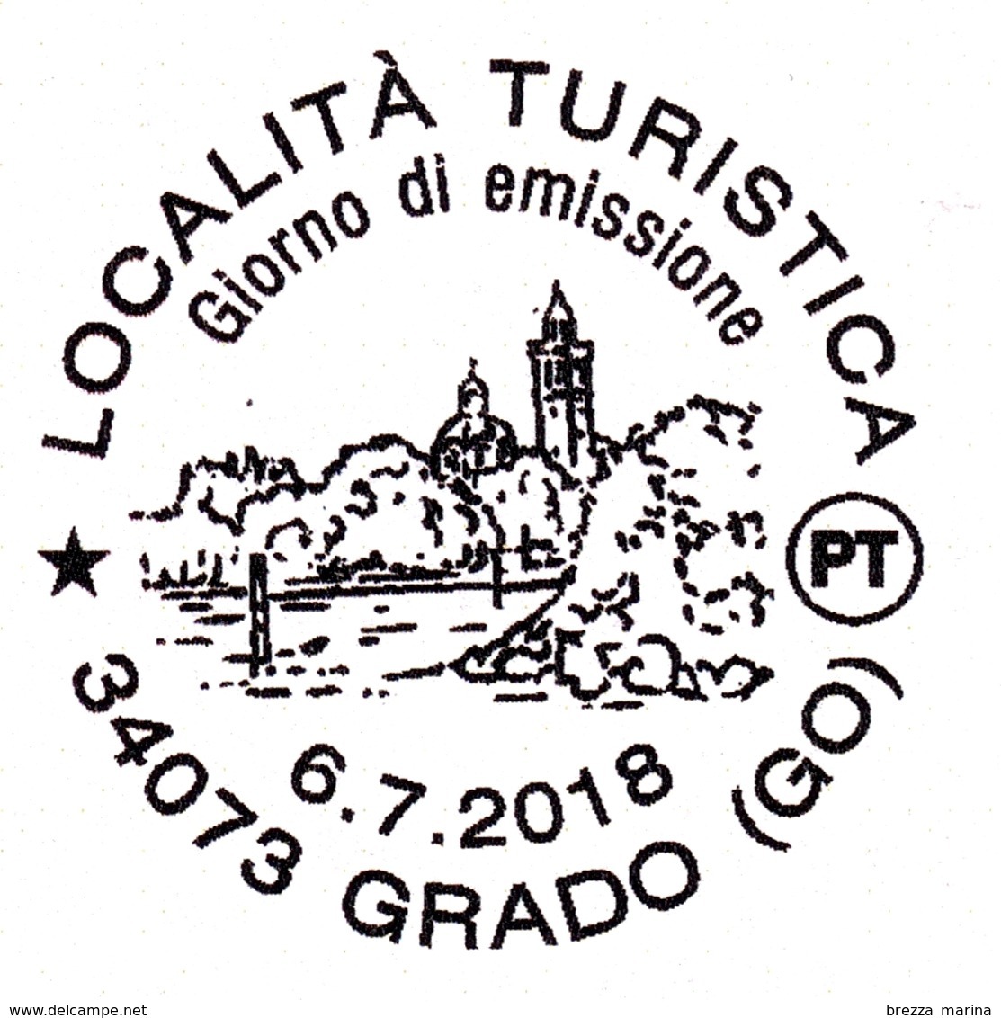 ITALIA - Usato - 2018 - Turismo - Grado (GO) - Friuli-Venezia Giulia - Barbana - B - 2011-20: Usati