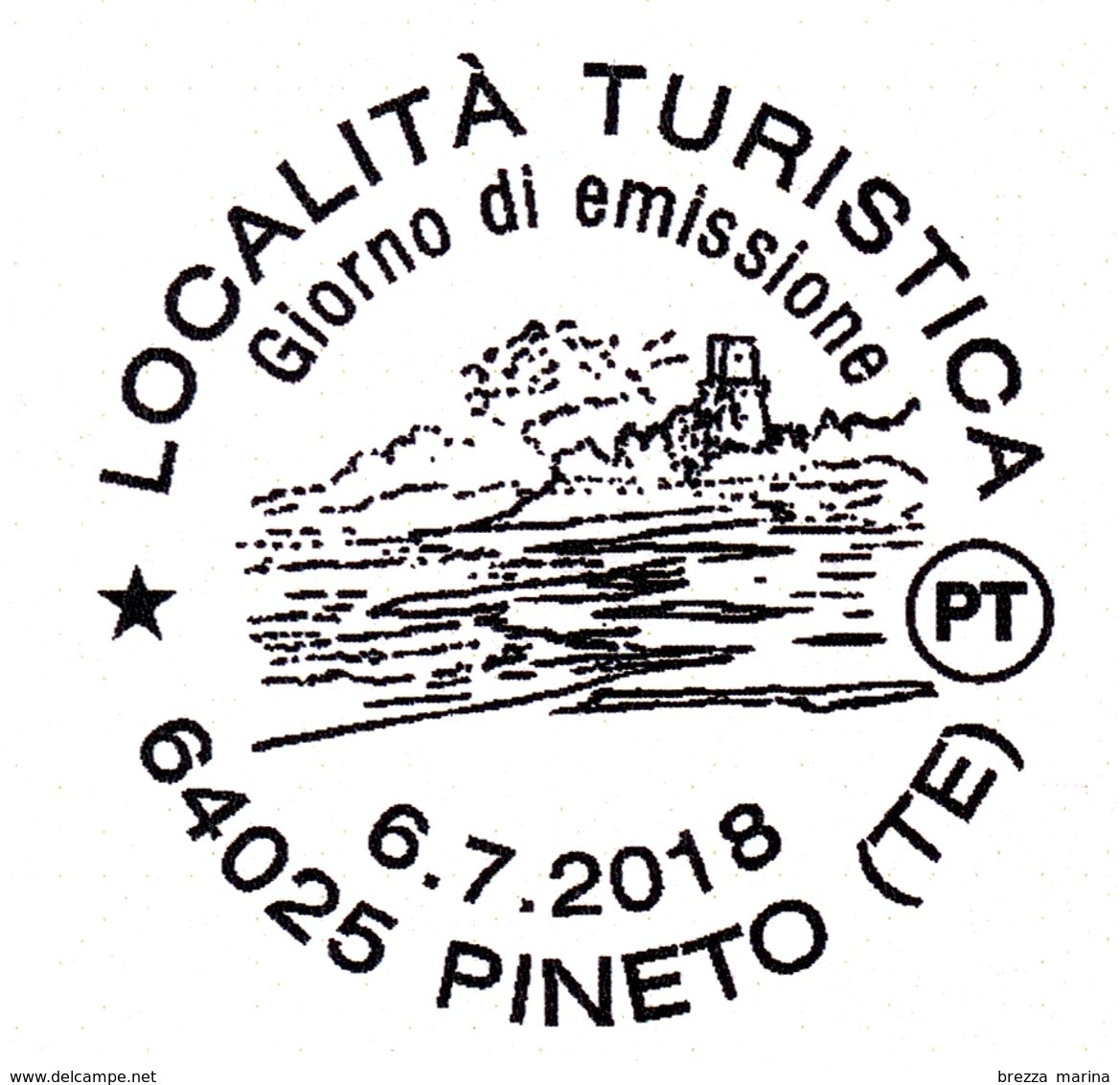 ITALIA - Usato - 2018 - Turismo - Pineto – (TE) - Abruzzo - Torre Di Cerrano - B - 2011-20: Usati