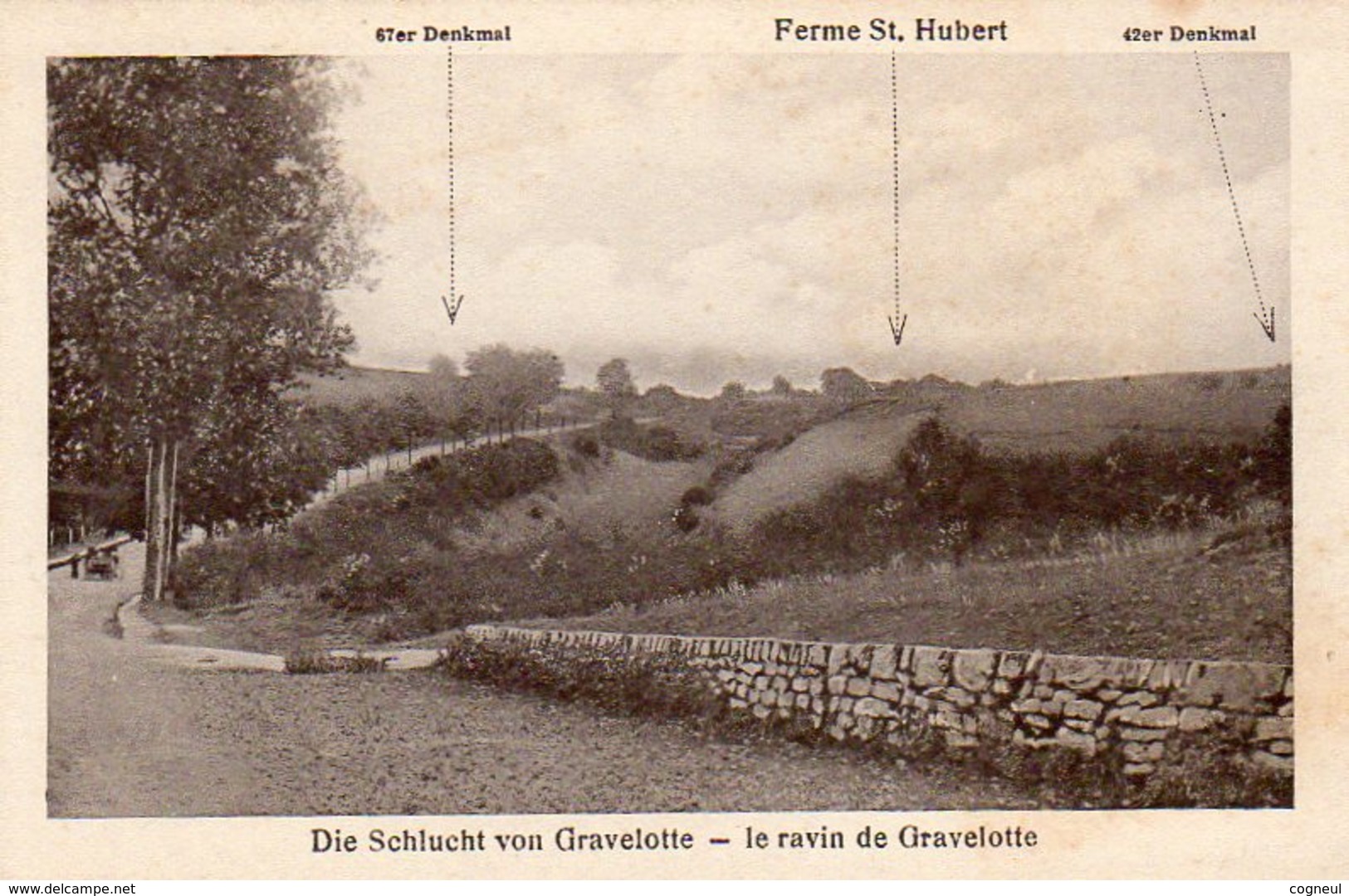 Schlucht Gravelotte - 1870 - 3 Cp - Other & Unclassified