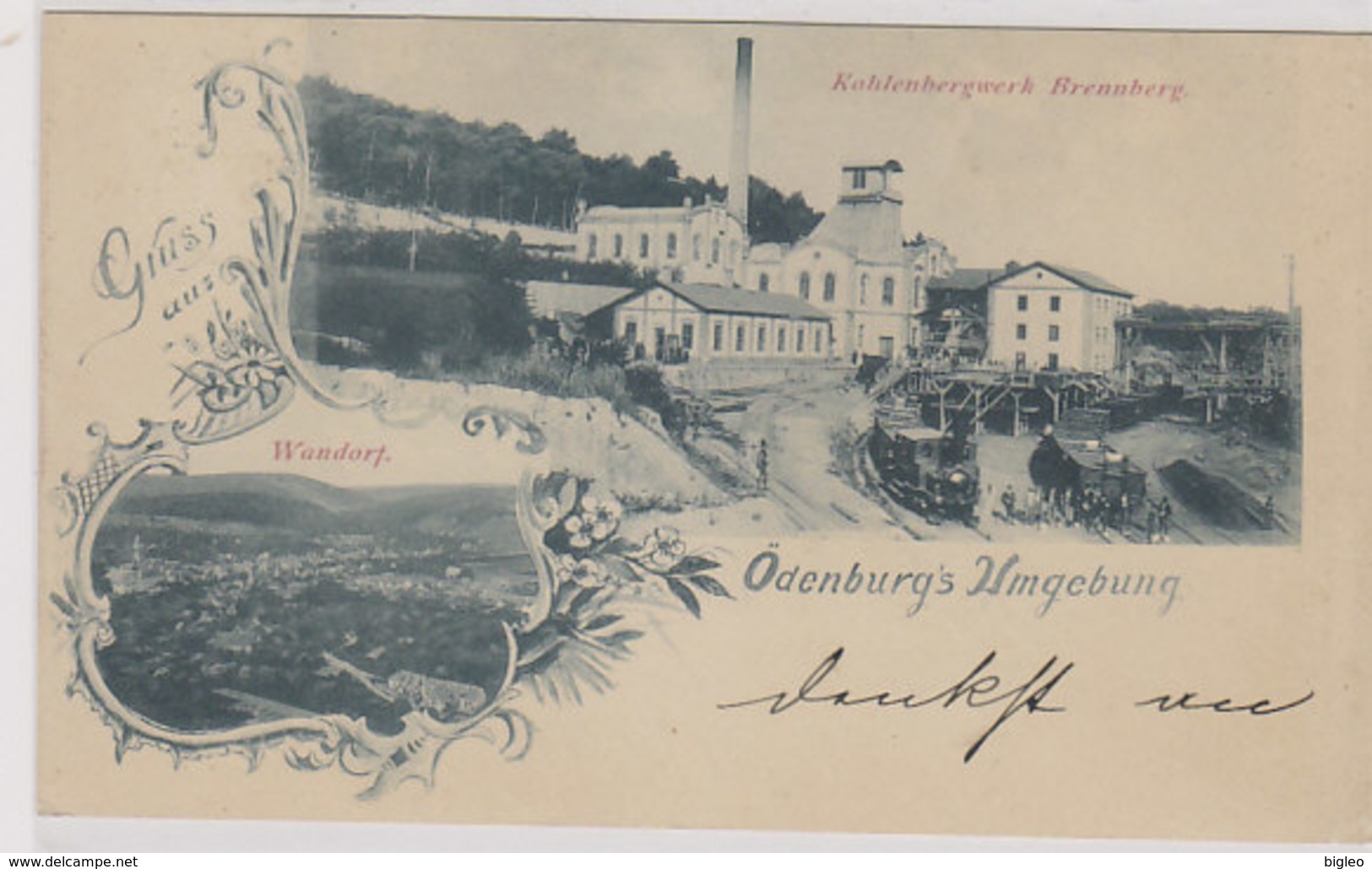 Oedenburg - Kohlebergwerk Brennberg - 1924        (A-91-100915) - Ungarn