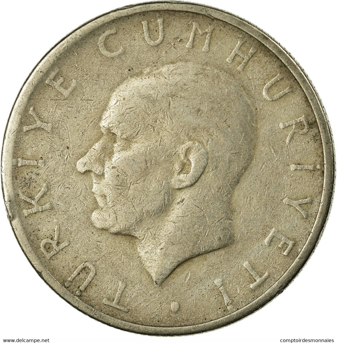 Monnaie, Turquie, Lira, 1957, TB+, Copper-nickel, KM:889 - Turquie