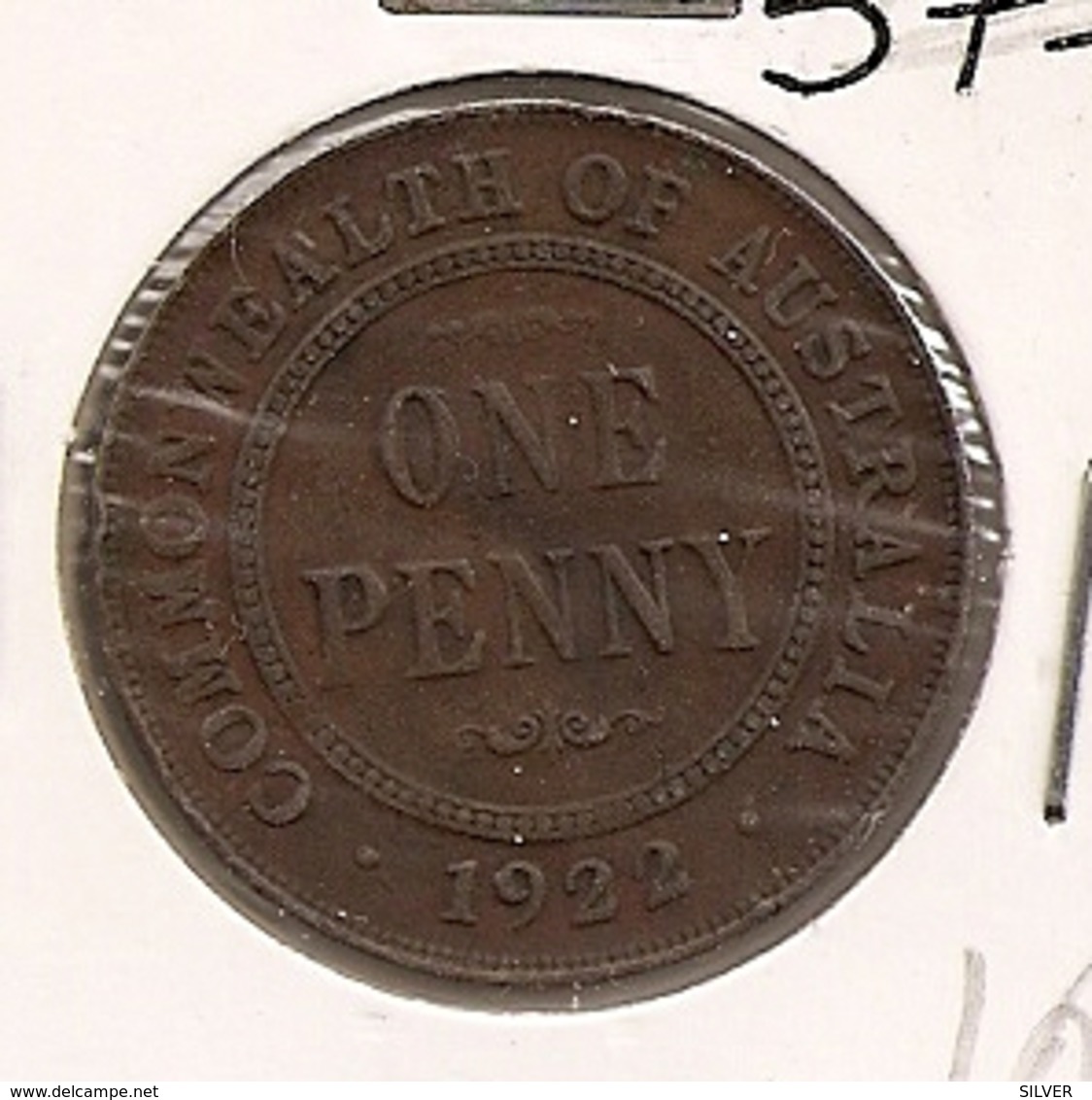 AUSTRALIA AUSTRALIE АВСТРАЛИЯ  PENNY  1922 164 - Penny