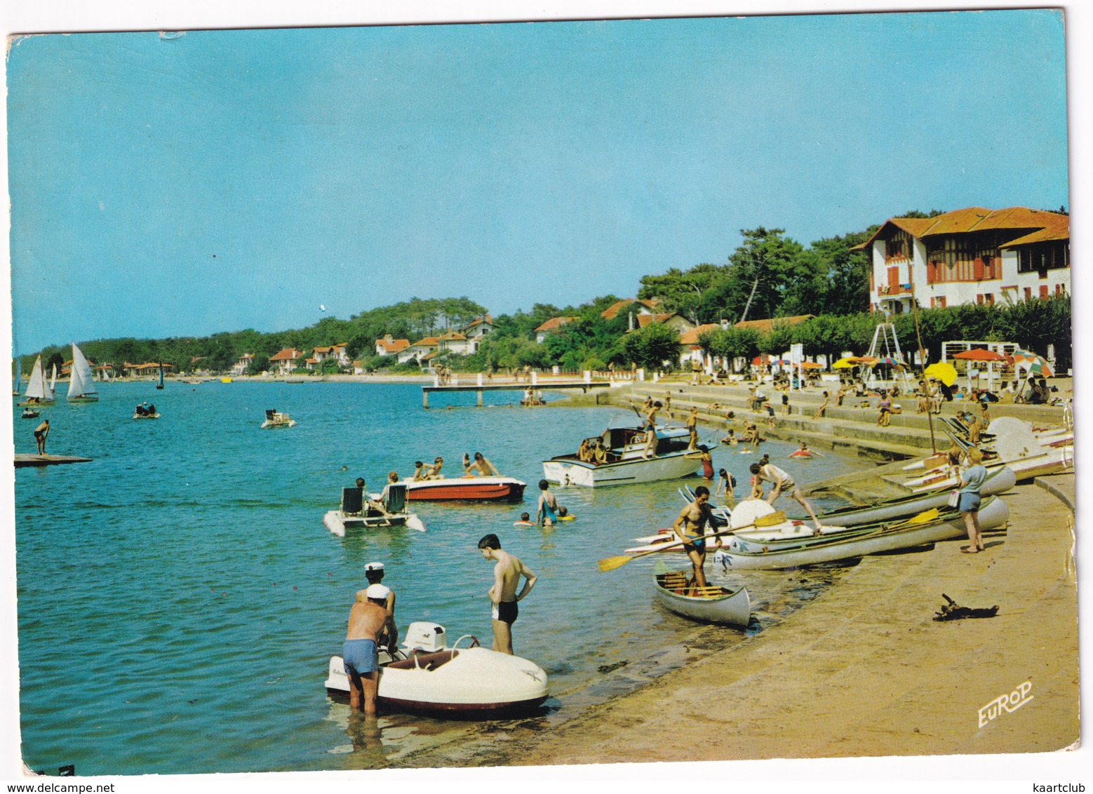 Hossegor - La Plage Du Parc Sur Le Lac  - (Landes, France) - Hossegor