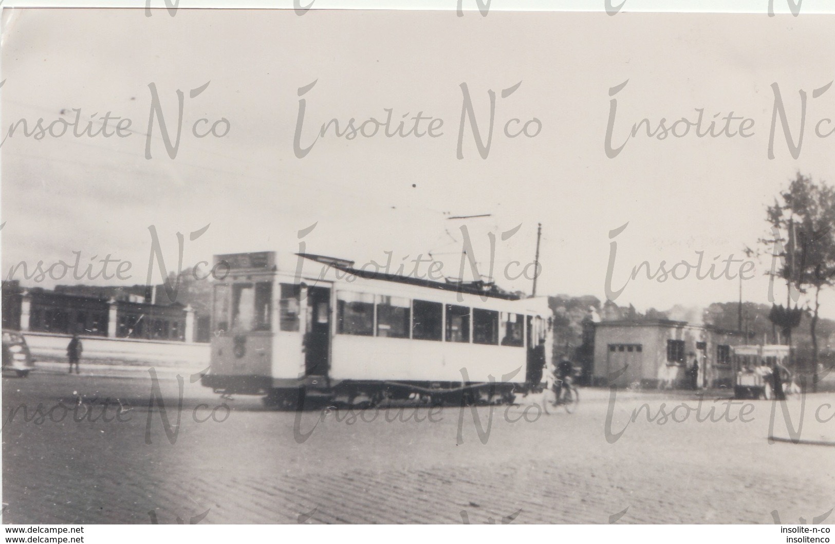 Photographie De Tram  Années 50 - Autres & Non Classés