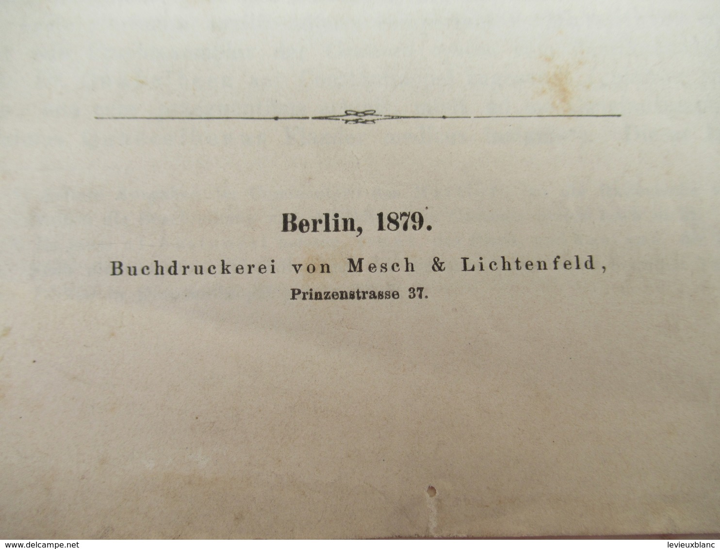 Fascicule/Beiträge Zur Kenntniss Des Vaterlandes Und Der Geographischen /ThéodoreVon HELDREICH/Berlin /1879   MDP93 - Libros Antiguos Y De Colección