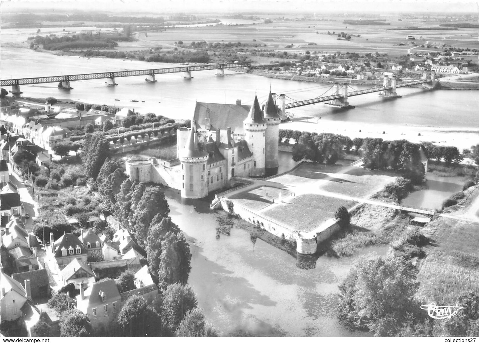 45-SULLY-SUR-LOIR- LE CHATEAI ET LA LOIRE - Sully Sur Loire