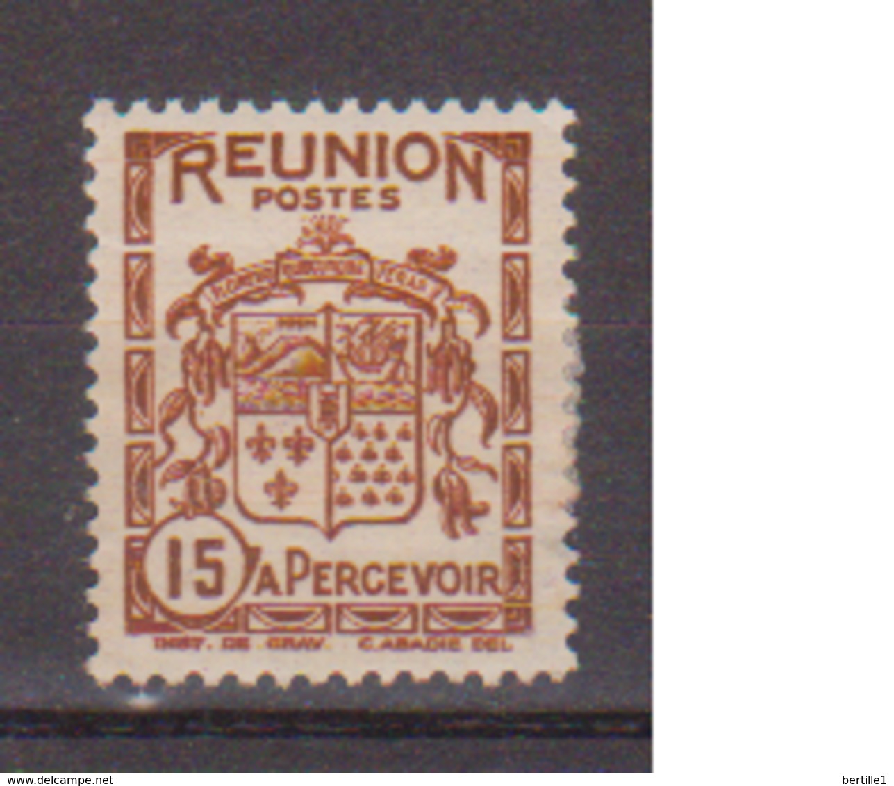 REUNION           N°  YVERT  :    TAXE    18          NEUF AVEC  CHARNIERES      (  CH 02/28  ) - Postage Due