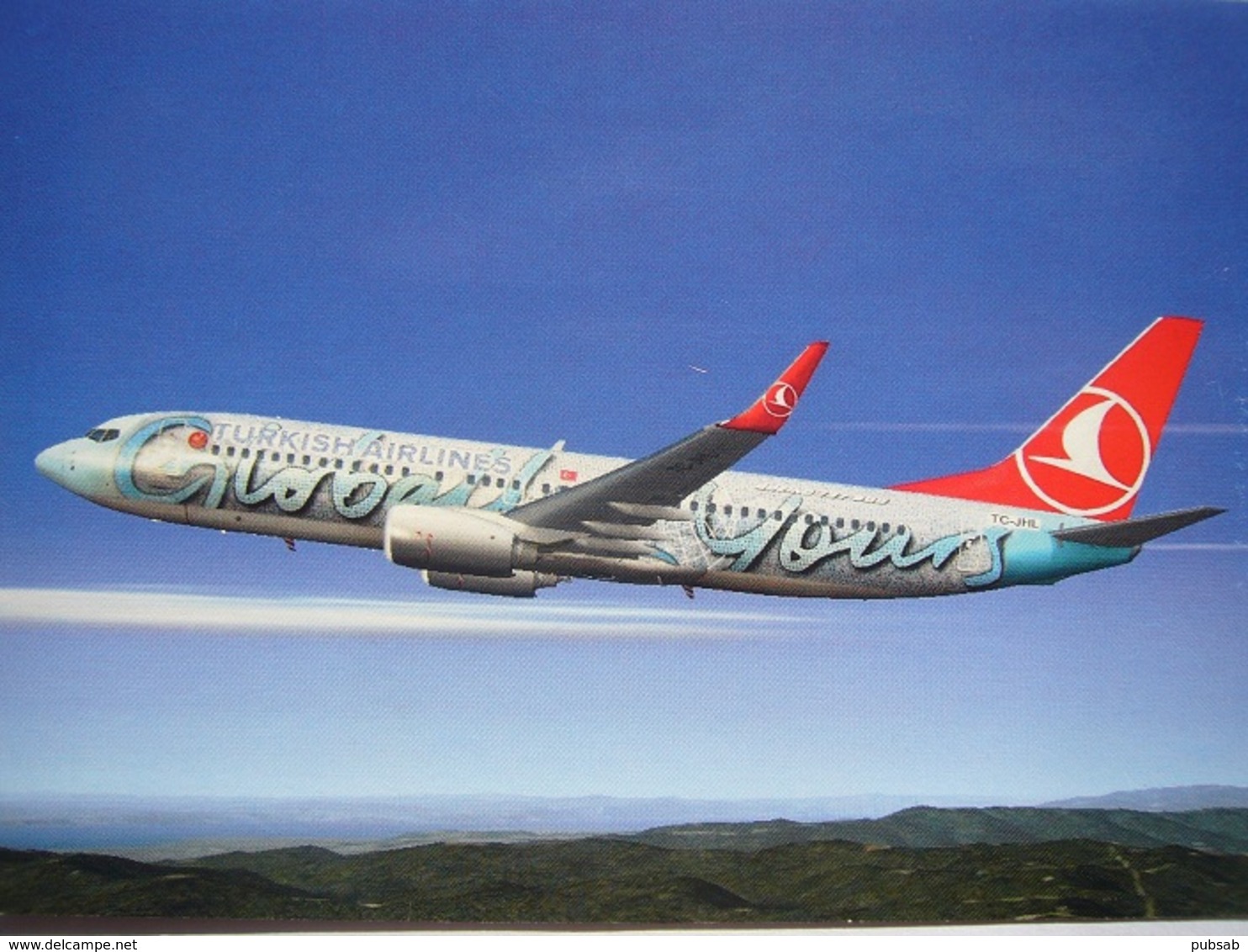 Avion / Airplane / TURKISH AIRLINES / Boeing B 737-8F2 / Airline Issue - 1946-....: Ere Moderne