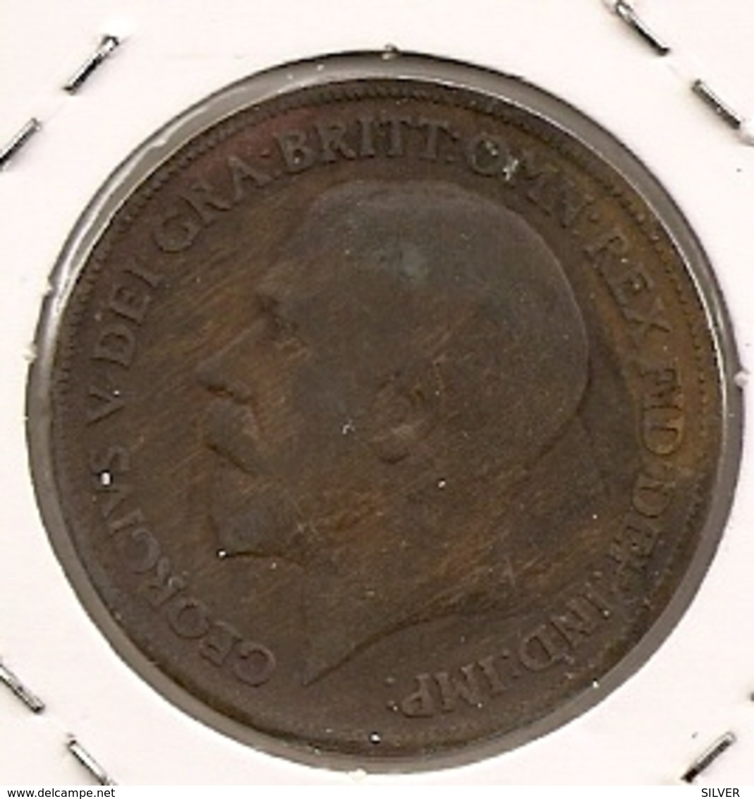 GREAT BRITAIN GRANDE BRETAGNE ENGLAND INGLATERRA PENNY 1920  181 - D. 1 Penny