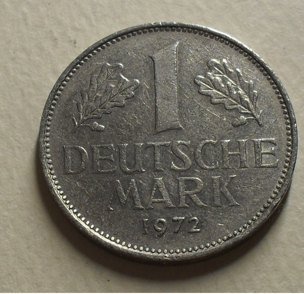 1972 - Allemagne - Germany - 1 MARK, (J), KM 110 - 1 Mark