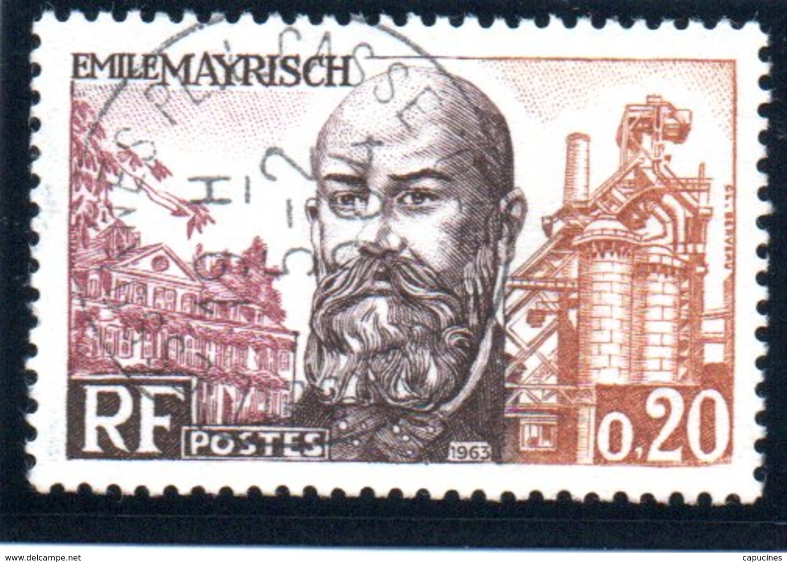 PERSONALITES - 20c  "Emile Mayrischi"  N° 1385 Obl. - Used Stamps