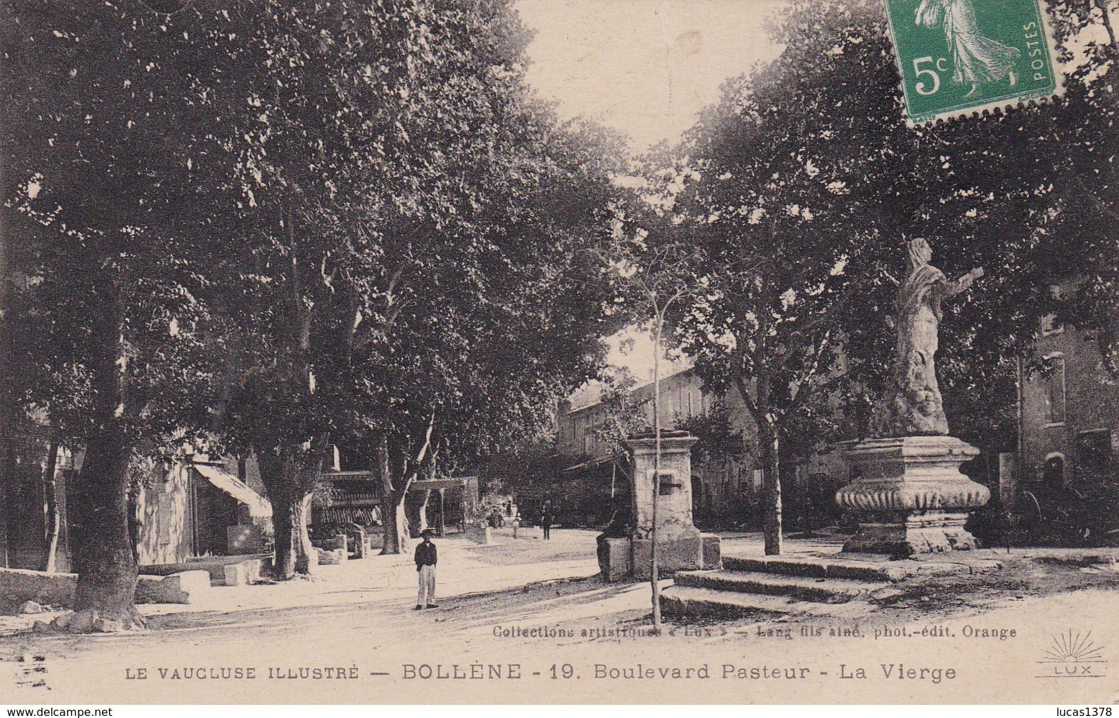 84 / BOLLENE /BOULEVARD PASTEUR / LA VIERGE - Bollene