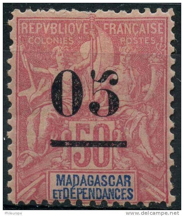 Madagascar (1902) N 48 * (charniere) - Altri & Non Classificati