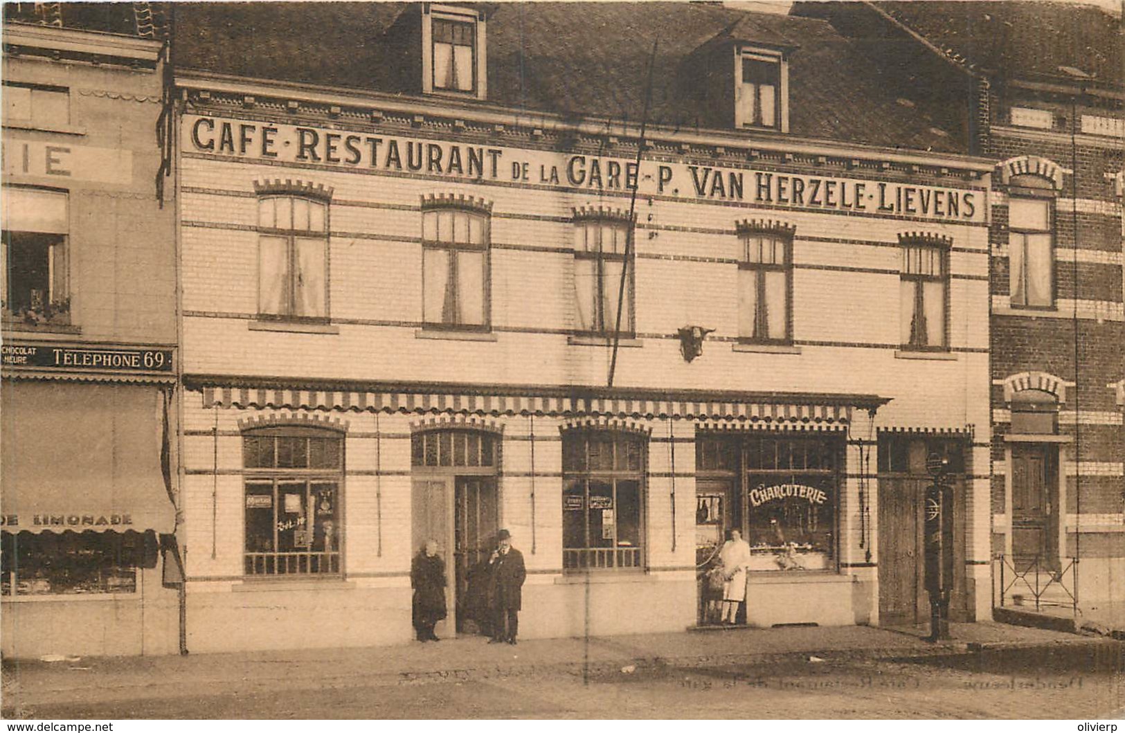 Belgique - Denderleeuw - Café-Restaurant De La Gare - Denderleeuw