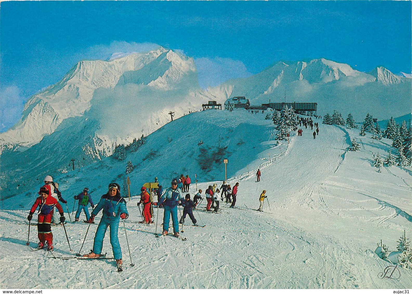 Dép 74 - Sports D'hiver - Ski - St Gervais Les Bains - Saint Gervais Les Bains - Le Mont Blanc Depuis Le Mont D'Arbois - Saint-Gervais-les-Bains