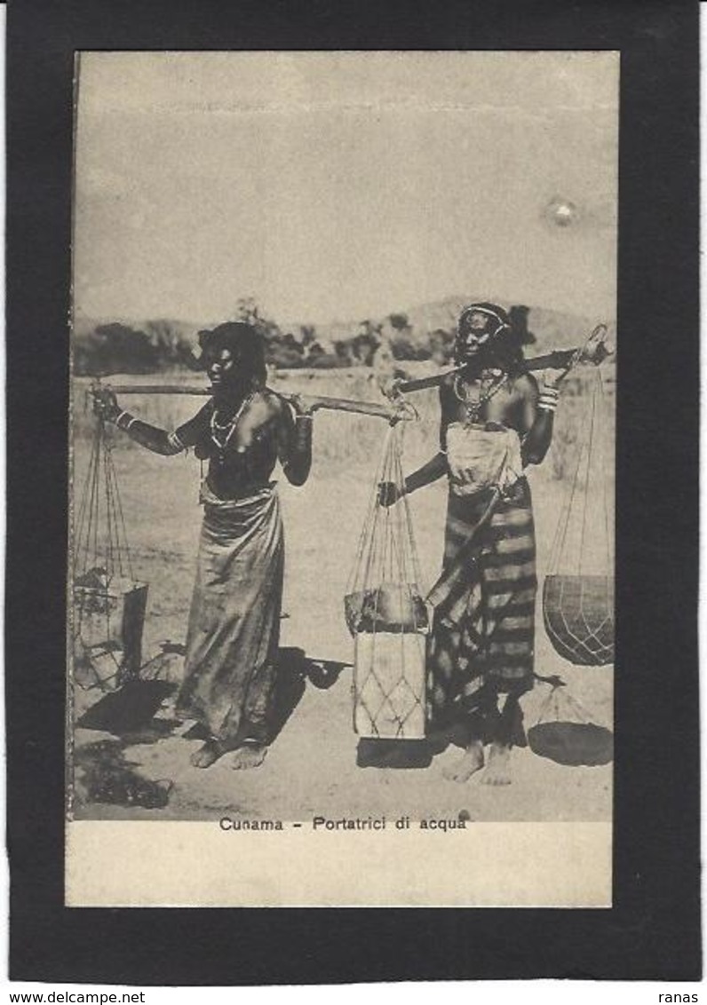 CPA Erythrée Afrique Colonie Italienne Italie Type Ethnic ERITREA Non Circulé Nu Féminin Nude - Erythrée