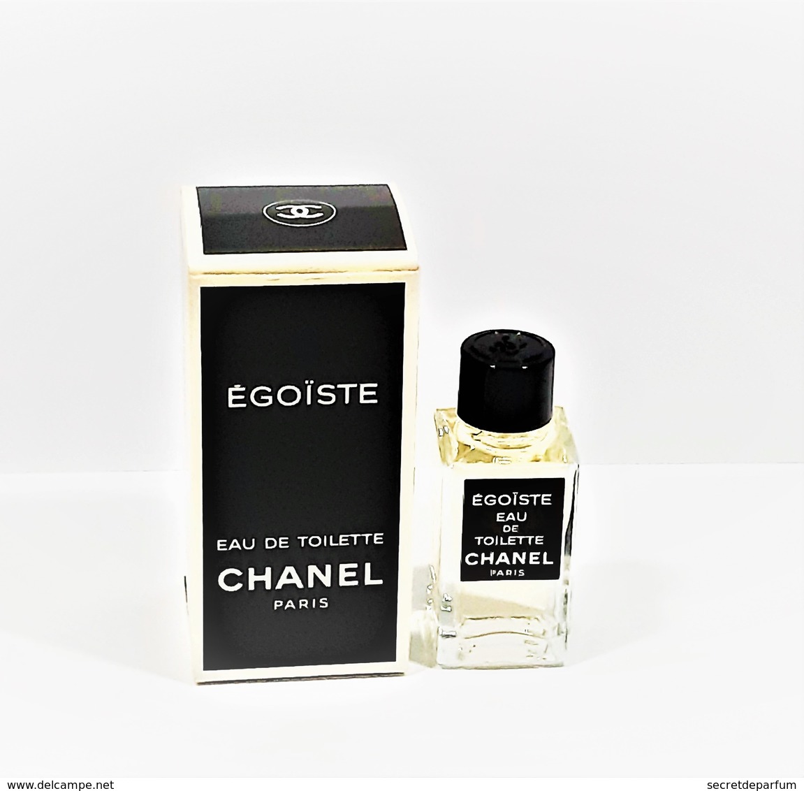 Miniatures De Parfum    ÉGOÏSTE De  CHANEL EDT   4  Ml  De  Chanel  + Boite - Miniatures Hommes (avec Boite)