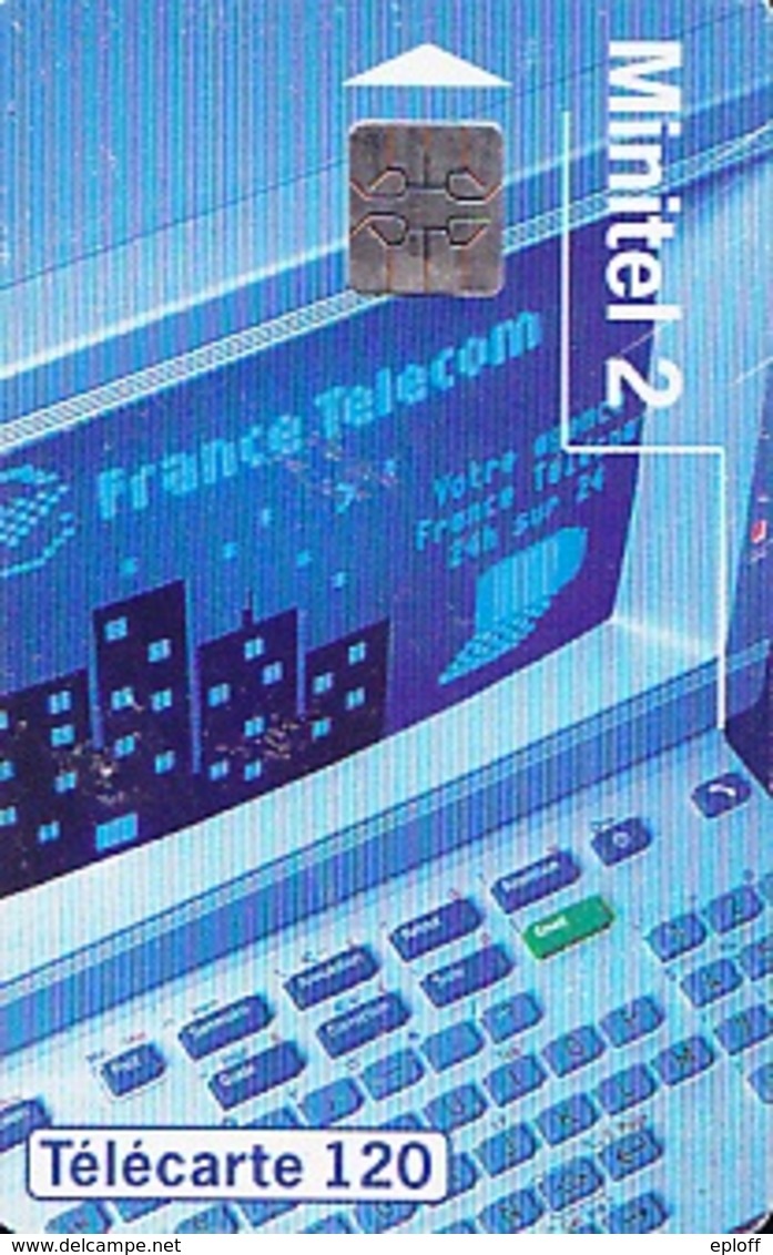 FRANCE Télécarte 120 Unités    So5 De 08.94    Minitel 2    Tirage 2k Exemplaires - Telefoni