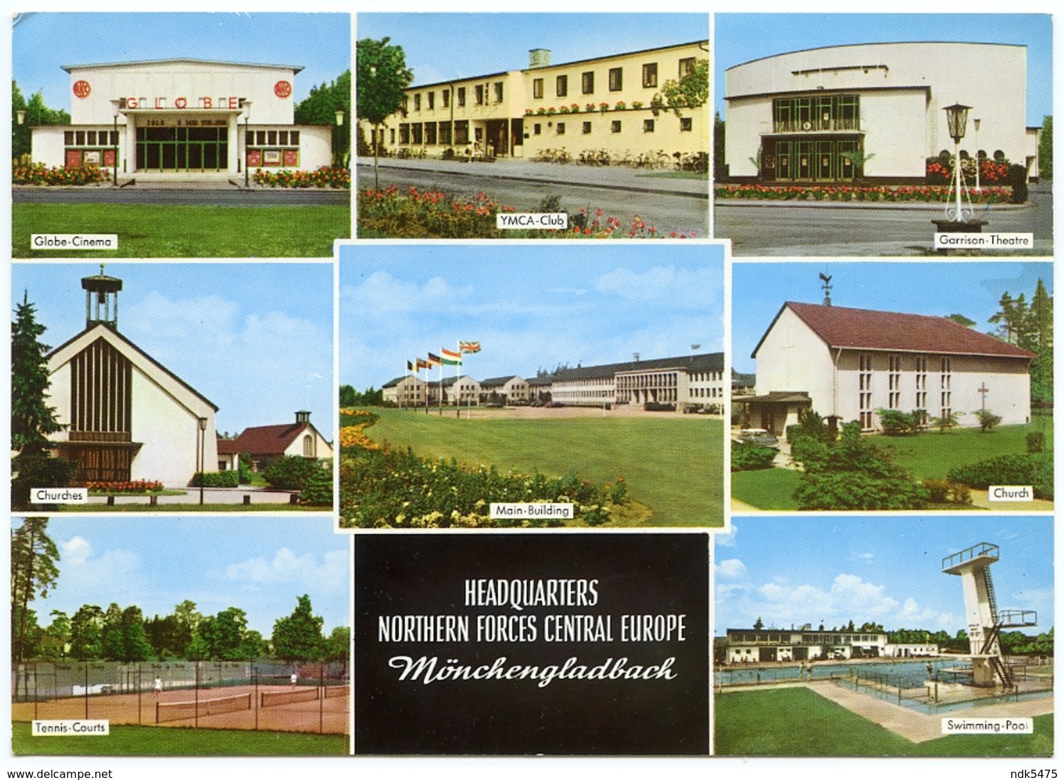 ALLEMAGNE : MUNCHENGLADBACH - HEADQUARTERS, NORTHERN FORCES CENTRAL EUROPE (10 X 15cms Approx.) - Mönchengladbach