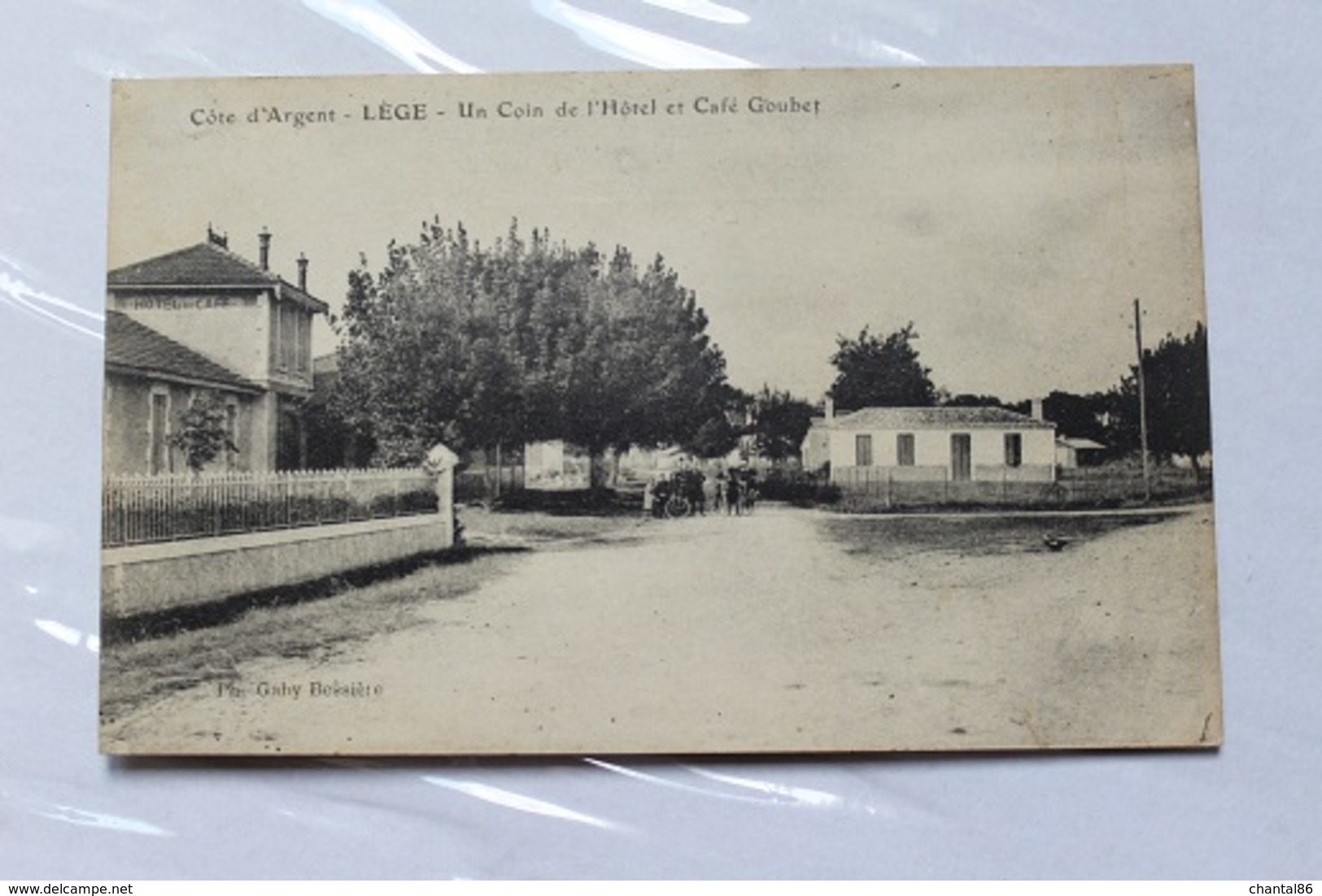 Lège Cap Ferret 33950 Lège Bourg Café Goubet 642CP01 - Andere & Zonder Classificatie