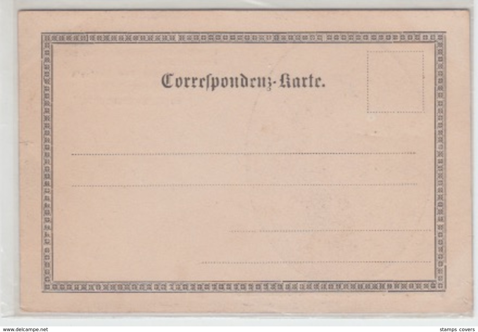 NEW KORRESPONDENZ-KARTE 10 SEPTEMBER 1898 ELISABETH - Autres & Non Classés