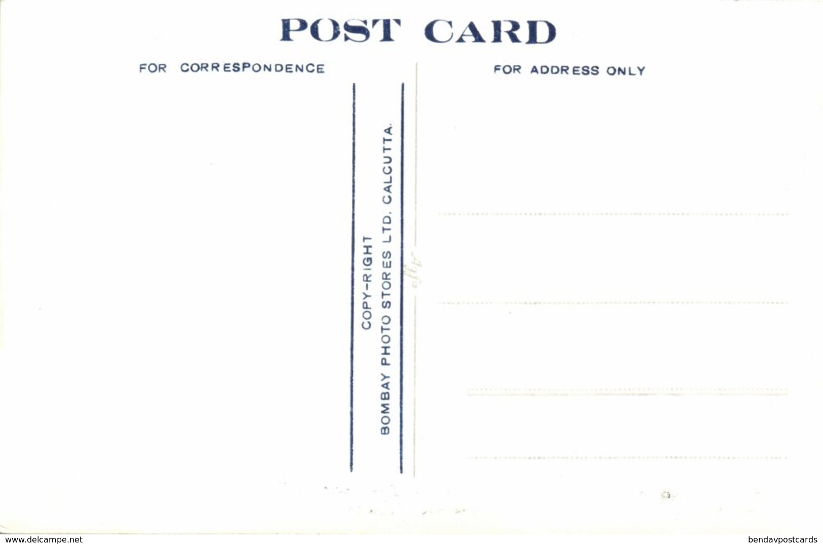 India, CALCUTTA, Esplanad, Cars (1950s) RPPC Postcard - India