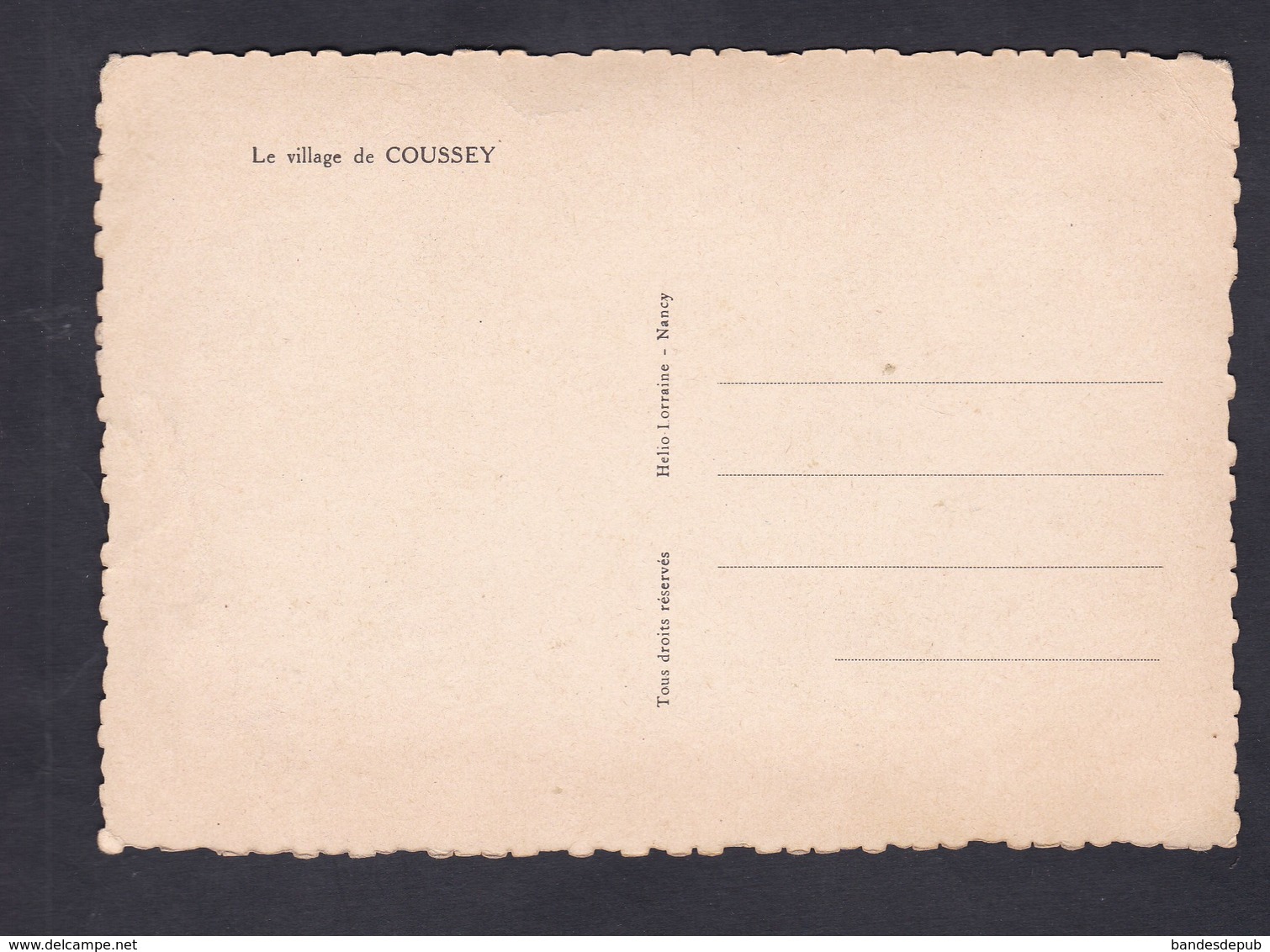 COUSSEY (88) Le Village ( Vue Generale Helio Lorraine ) - Coussey