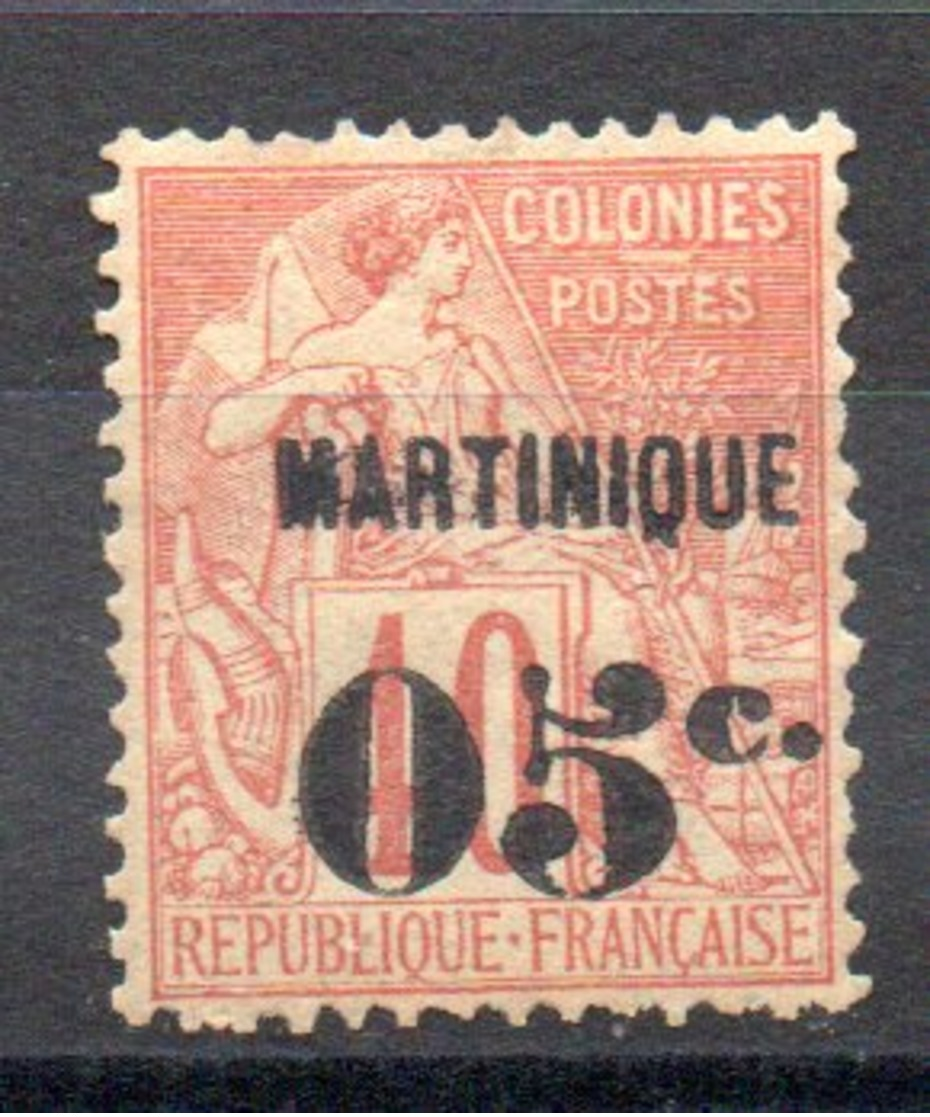 MARTINIQUE - YT N° 14 - Neuf * - MH - Cote: 80,00 € - Neufs