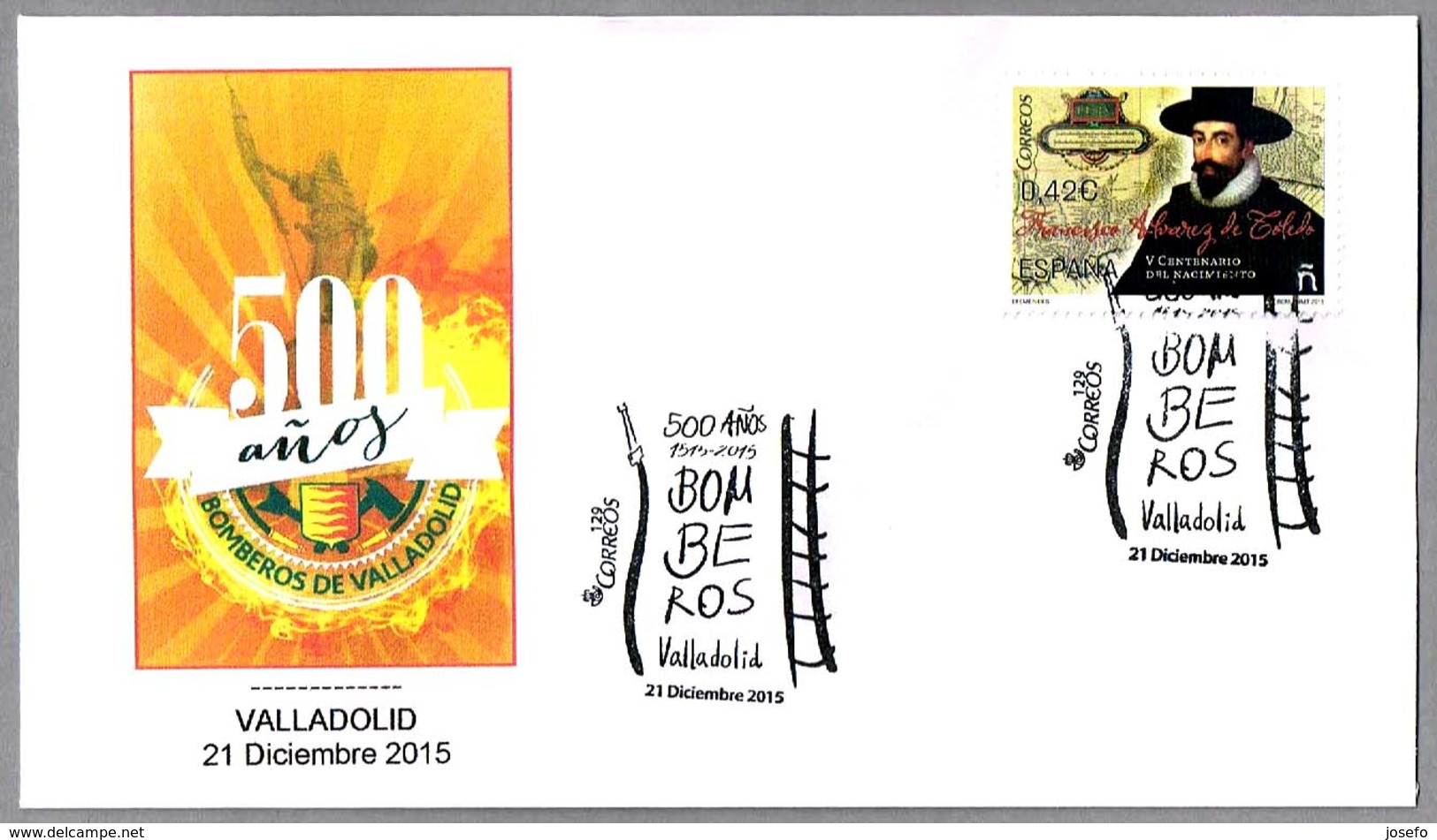 500 Años BOMBEROS - 500 Years FIREFIGHTERS. Valladolid 2015 - Feuerwehr