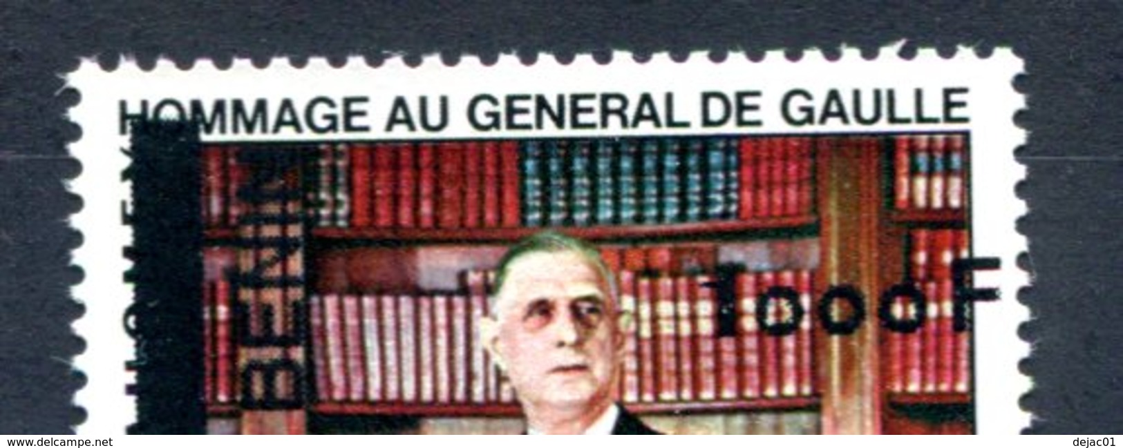 Thématique De Gaulle - Dahomey PA 66 - Surcharge BENIN + 1000 Fc - RARE - T 887 - De Gaulle (General)