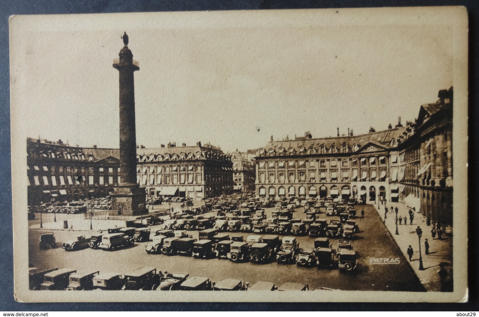 CPA 75 PARIS - Place Vendôme - "les Jolis Coins De Paris" N° 21 -  Réf. A 210 - Paris (01)