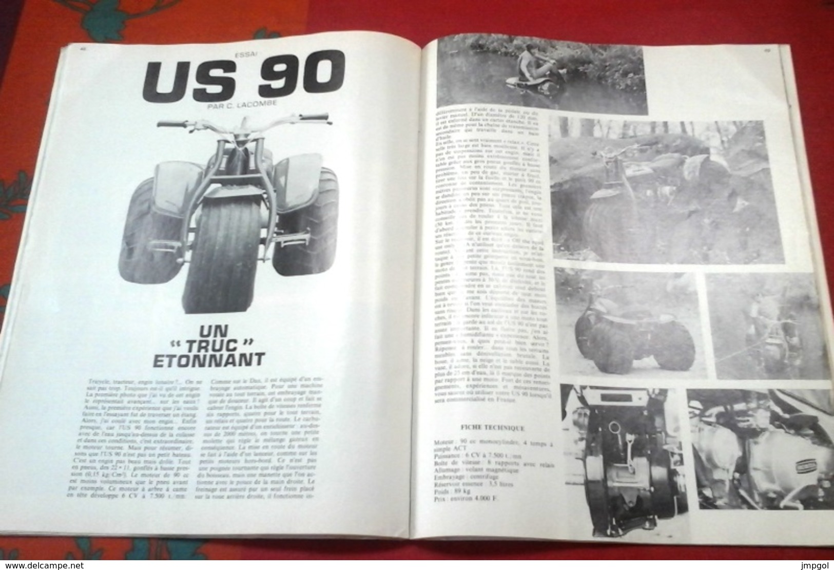 Champion n°59 Novembre 1970 Moto Honda 125 Mono,Volant Shell, Championnat F1Sportives Kit Marcadier Dangel BBM