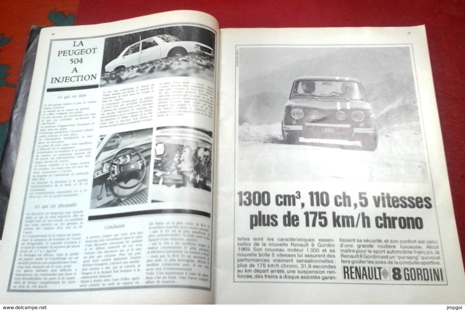 Champion N°42 Juin 1969 Essai Auto DS 21 Renault 16 Peugeot 504,F1 Courage Petterson,Essai Honda 750,Hockenheim - Auto/Moto