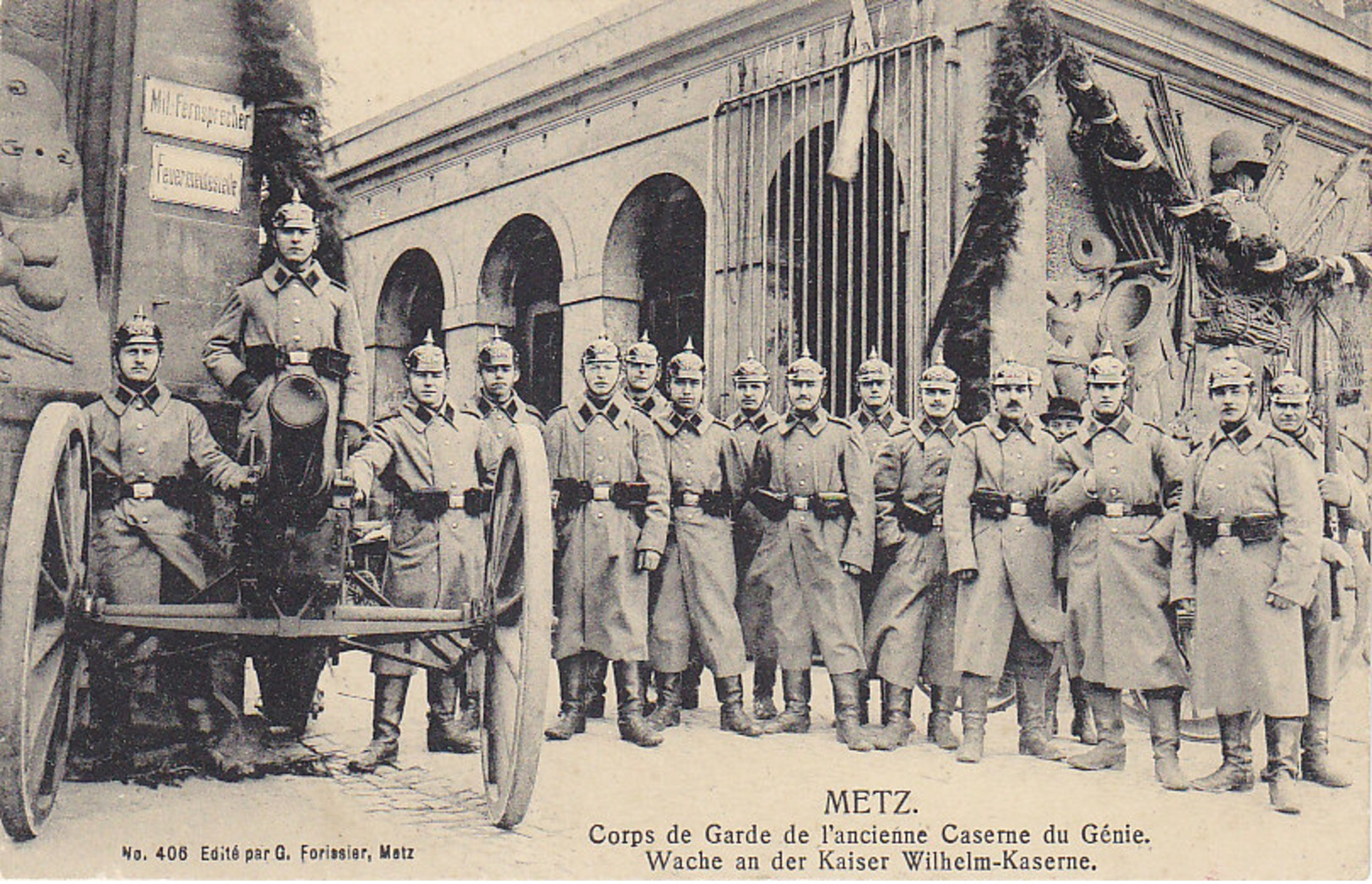 Metz ,corps De Garde De L'ancienne Caserne Du Génie - Metz