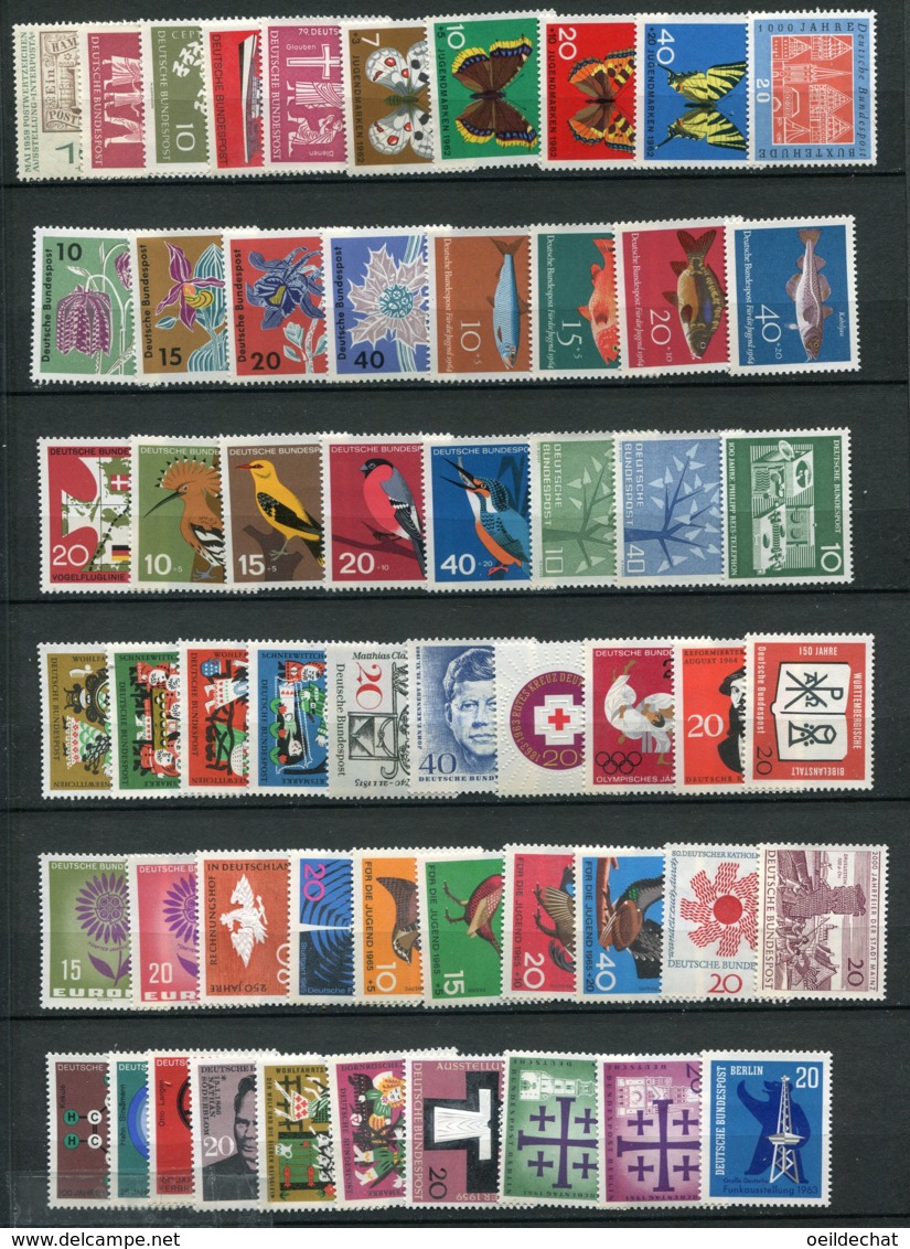 13505 ALLEMAGNE  Collection  RFA Et Berlin     1959-65   TB - Collections