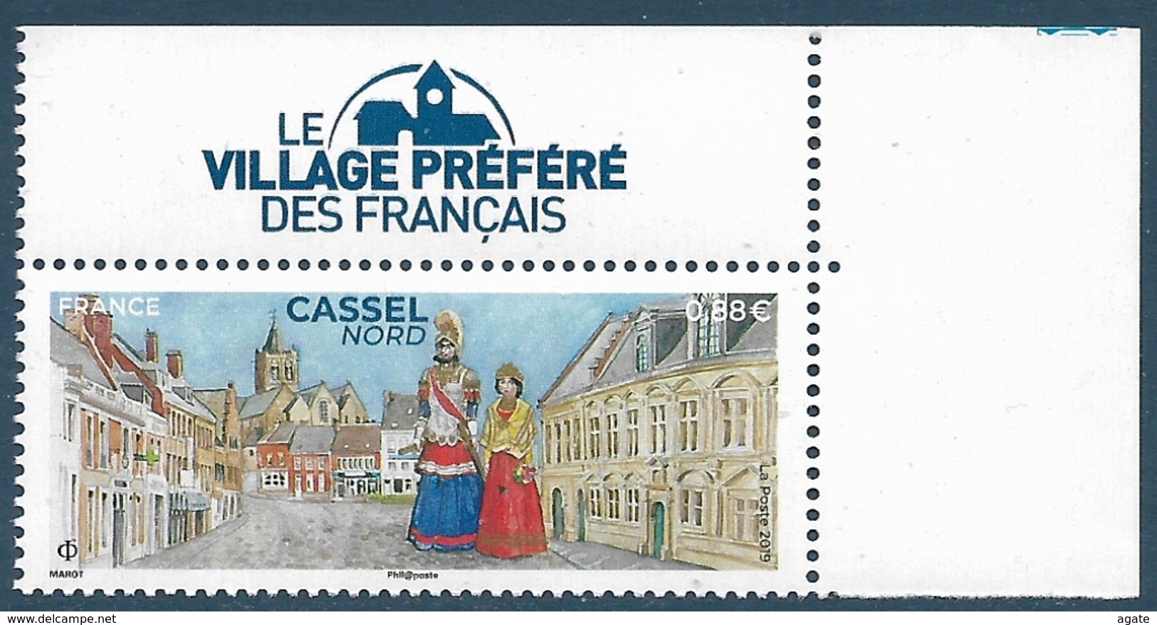 Cassel - Le Village Préféré Des Français BDF (2019) Neuf** - Neufs