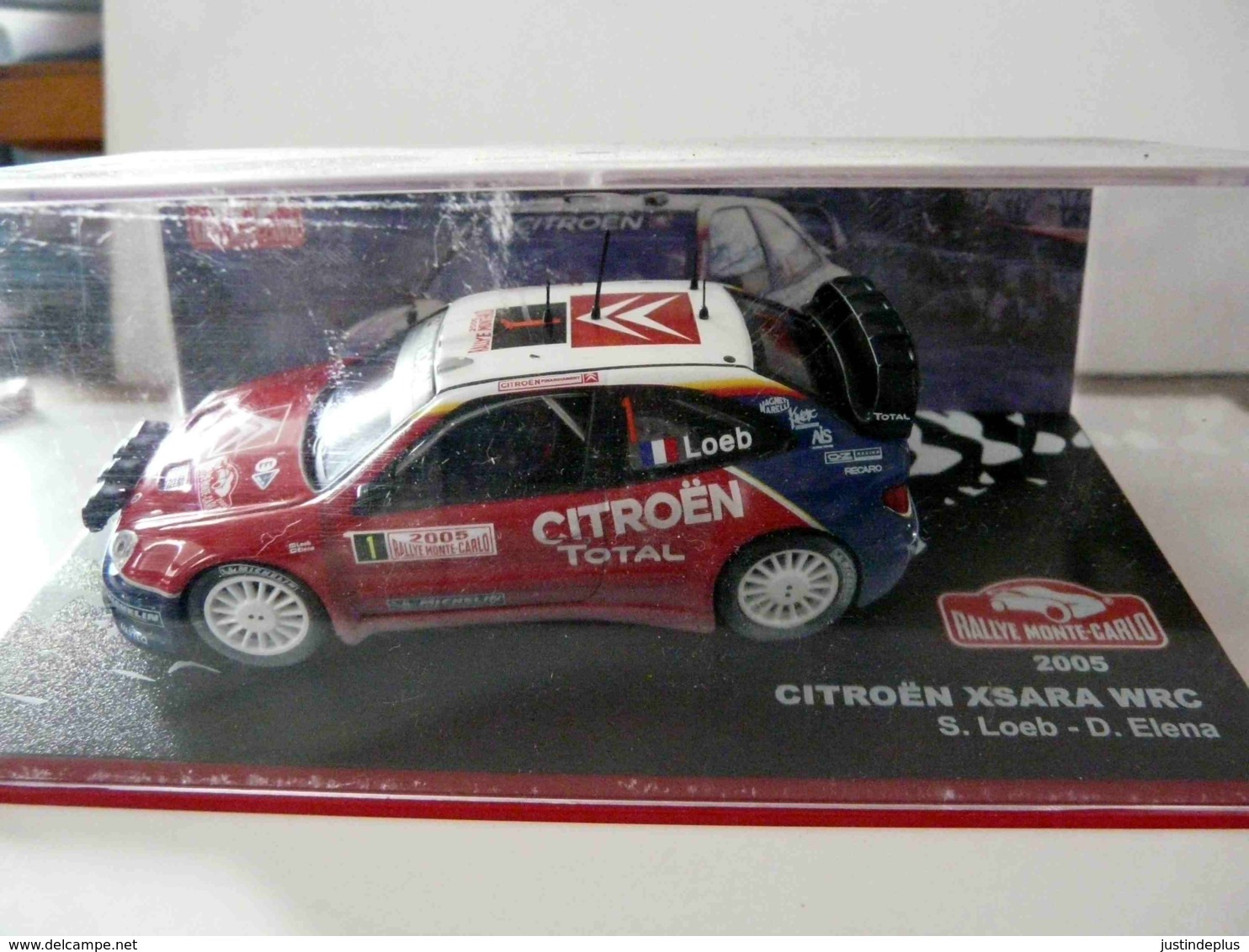 CITROEN XSARA WRC RALLYE MONTE CARLO 2005 S.LOEB D. ELENA ECH 1/43 - Rallye