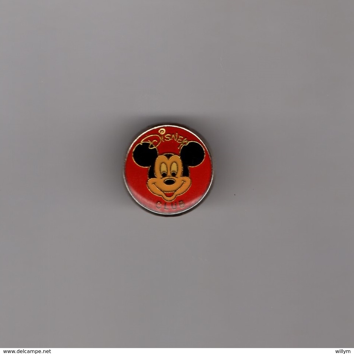 Pin's Disney Club (époxy) Diamètre: 1,9 Cm - Disney