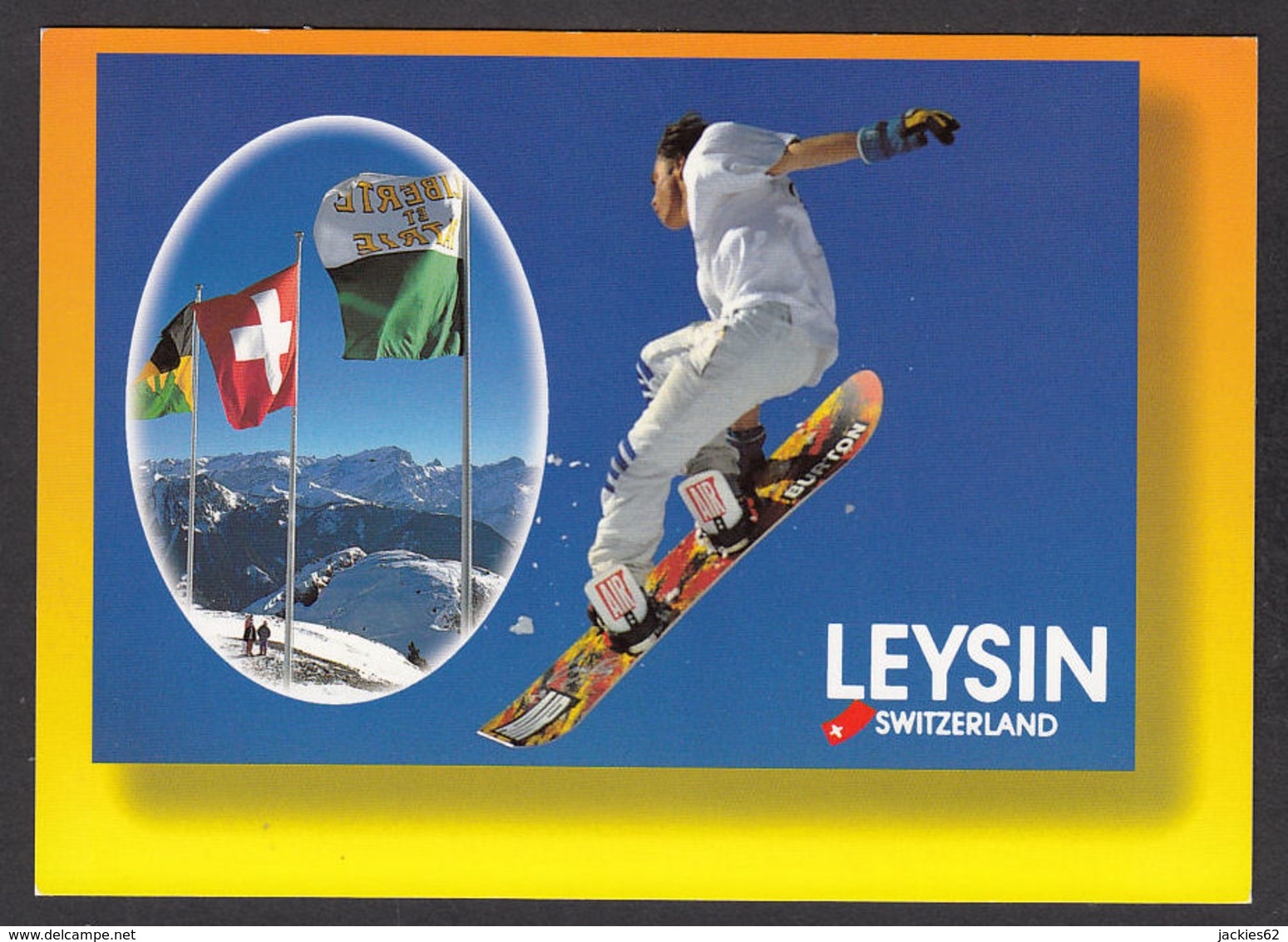 95789/ SPORTS D'HIVER, Leysin, Ski Acrobatique - Sports D'hiver