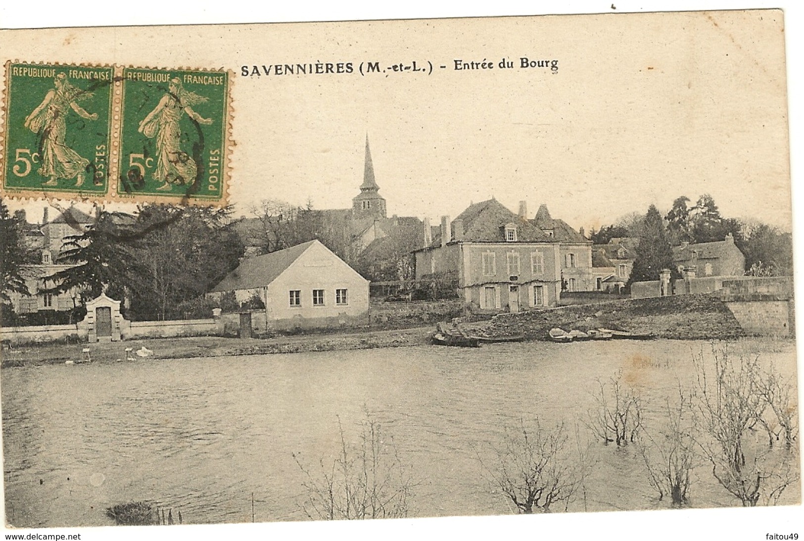 49 - SAVENNIERES - Entree Du Bourg  11 - Chalonnes Sur Loire