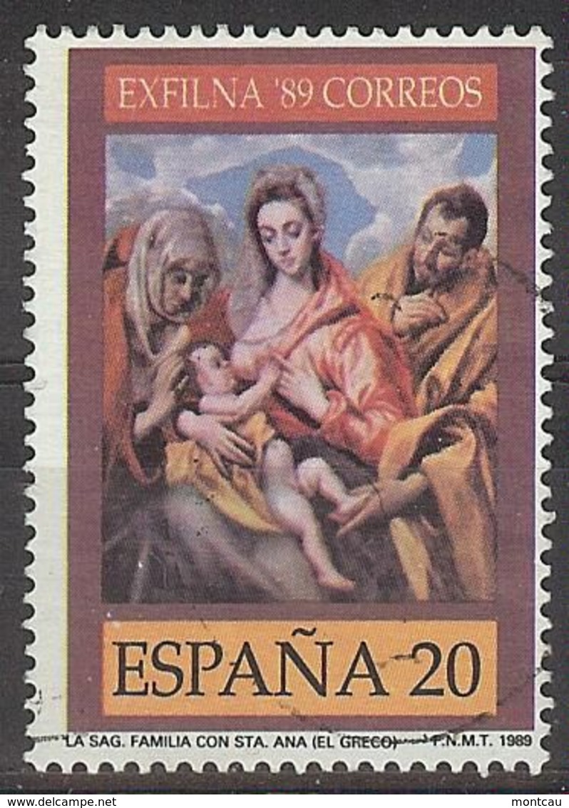 Espaï¿½a-Spain. Exposiciï¿½n Filatelica (o) - Ed 3011, Yv=2601 - Usados