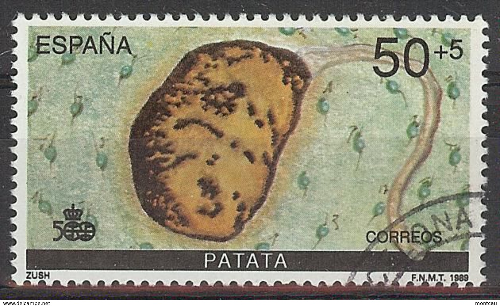 Espaï¿½a-Spain. V Cent. Del Descubrimiento (o) - Ed 3033, Yv=B157 - Usados