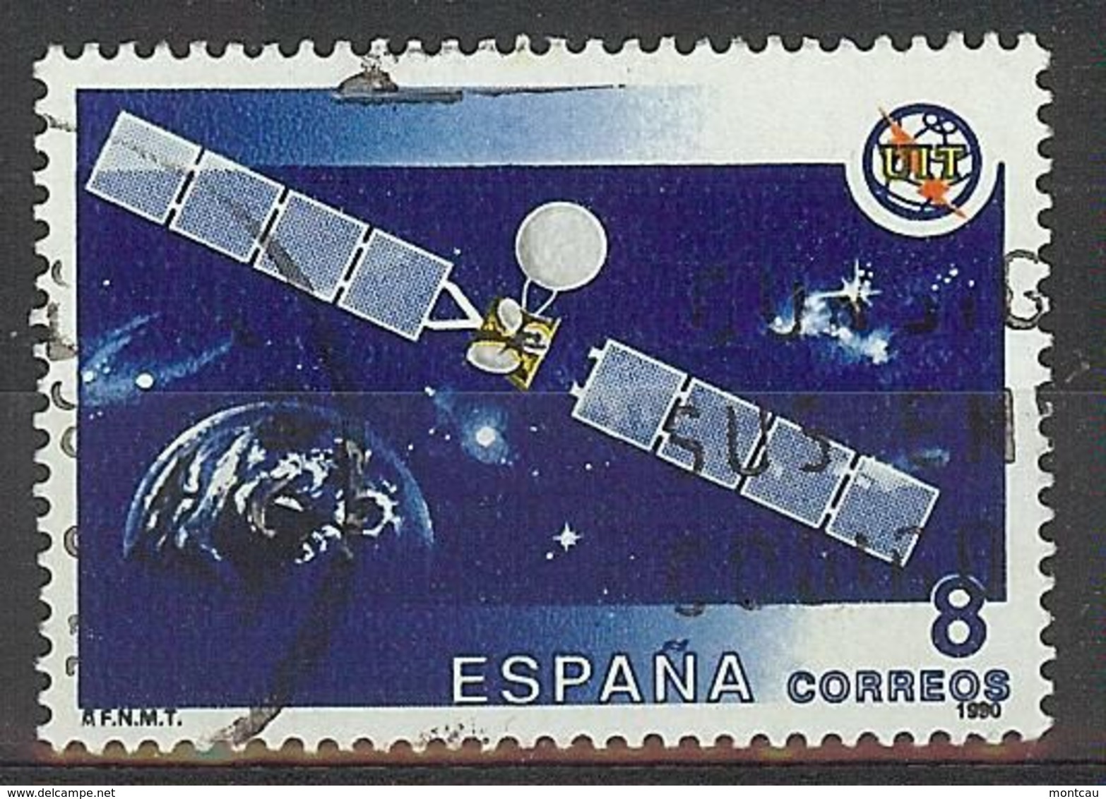 Espaï¿½a-Spain. 125 Aniv. De La U.I.T. (o) - Ed 3060, Yv=2624 - Usados