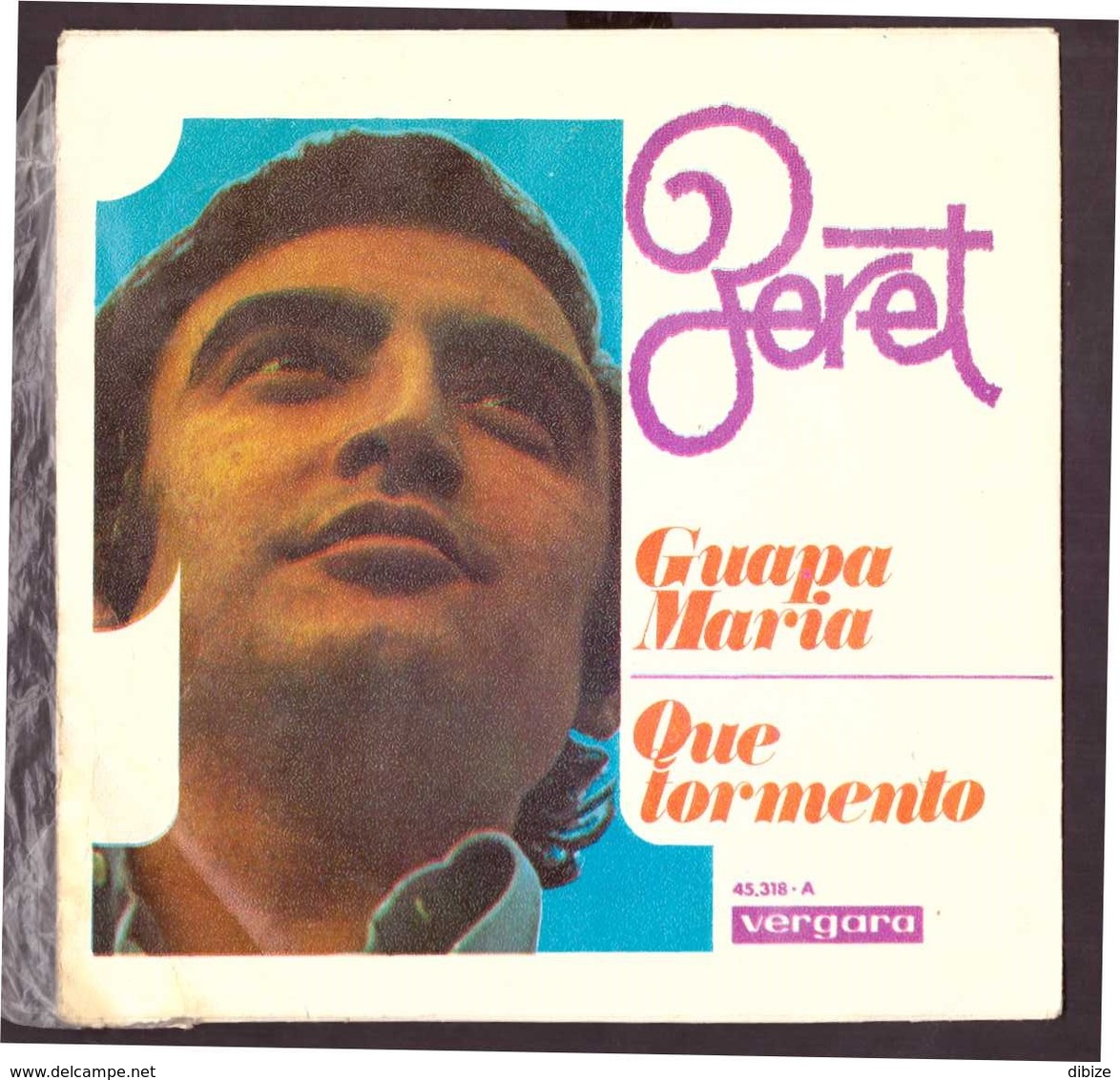 España. Disco De Vinilo A 45 Rpm. Peret. Guapa Maria. Que Tormento. Condicion Media. - Sonstige - Spanische Musik