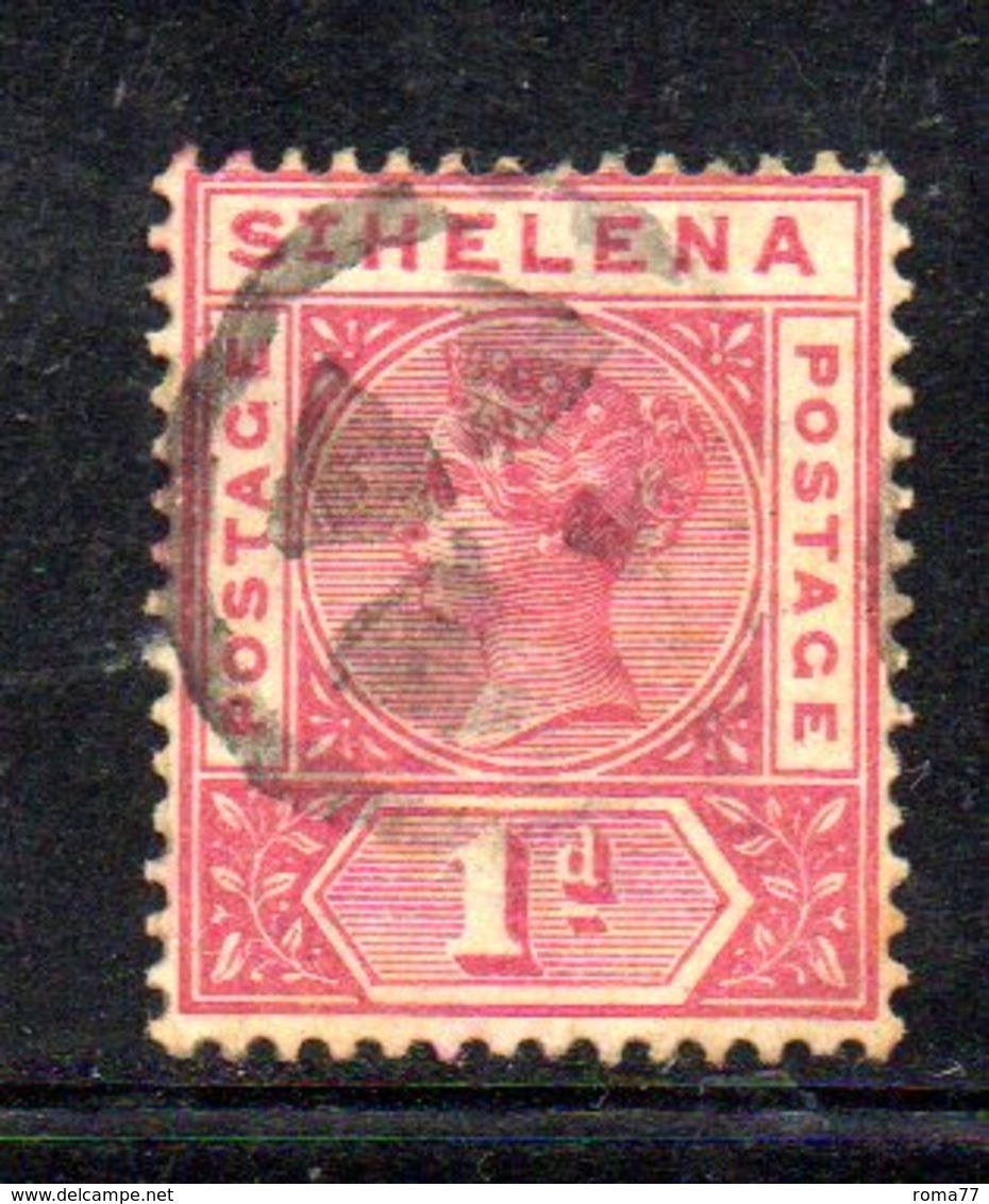 APR1602 - ST. HELENA 1890 ,  Yvert N. 21  Usato  (2380A). - Isola Di Sant'Elena